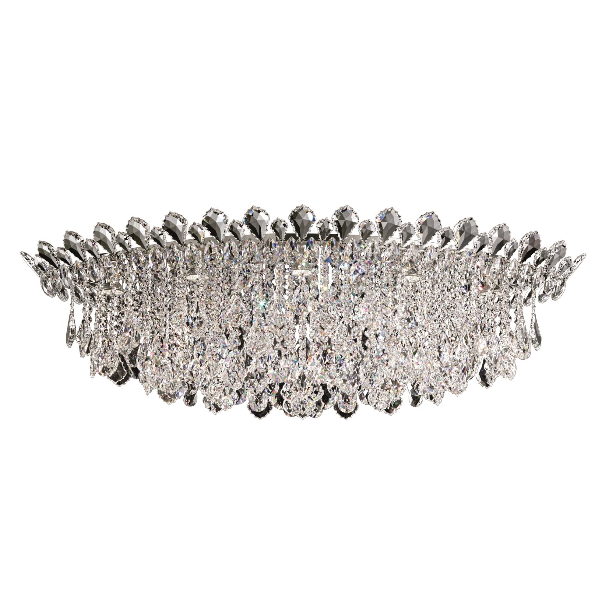 Trilliane Strands 45 Inch 8 Light Flush Mount by Schonbek