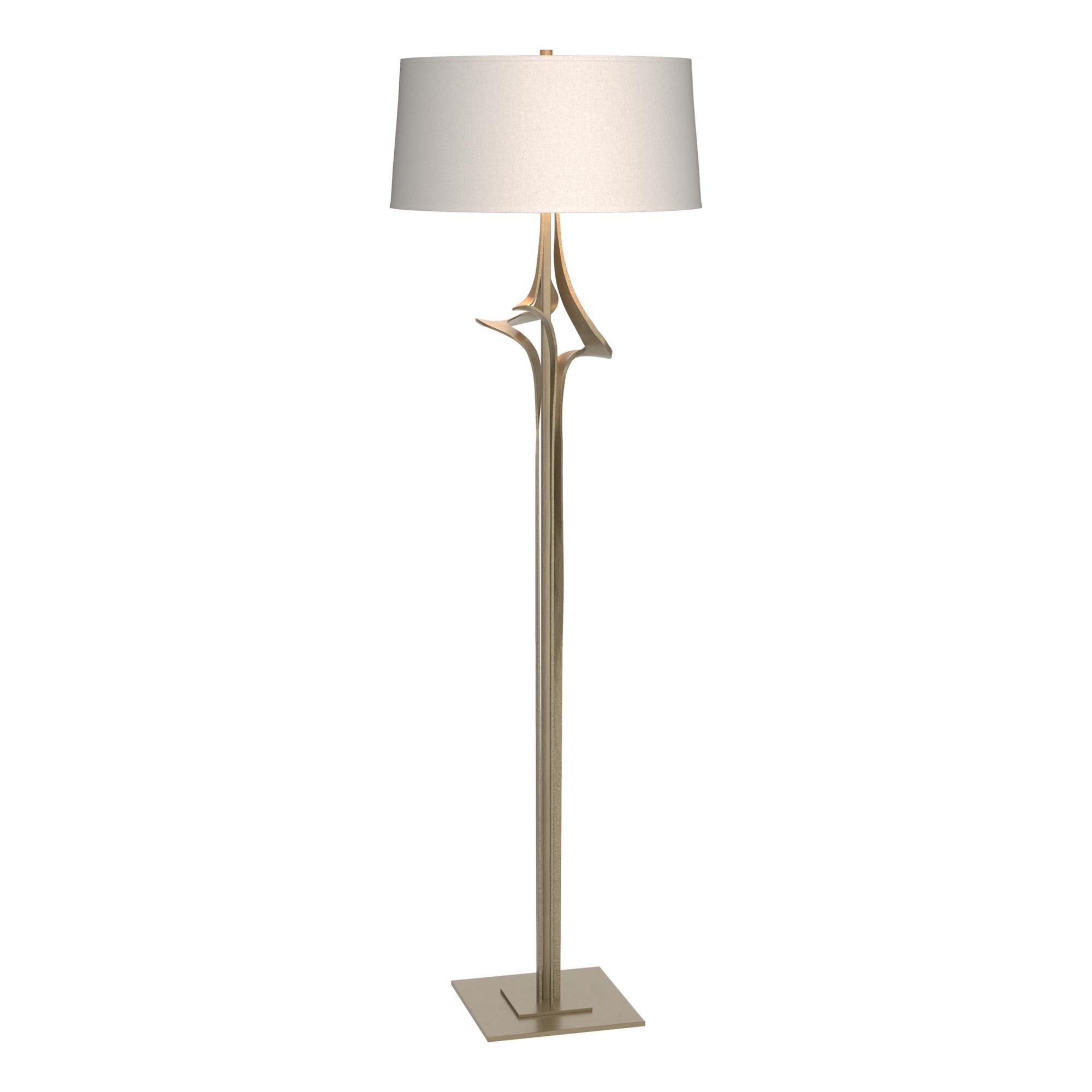 Shown in Soft Gold finish and Flax shade