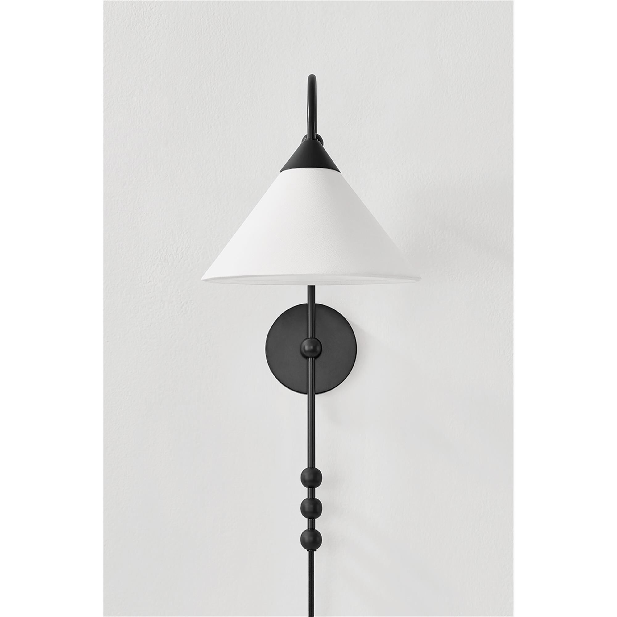 Shown in Old Bronze finish and White shade