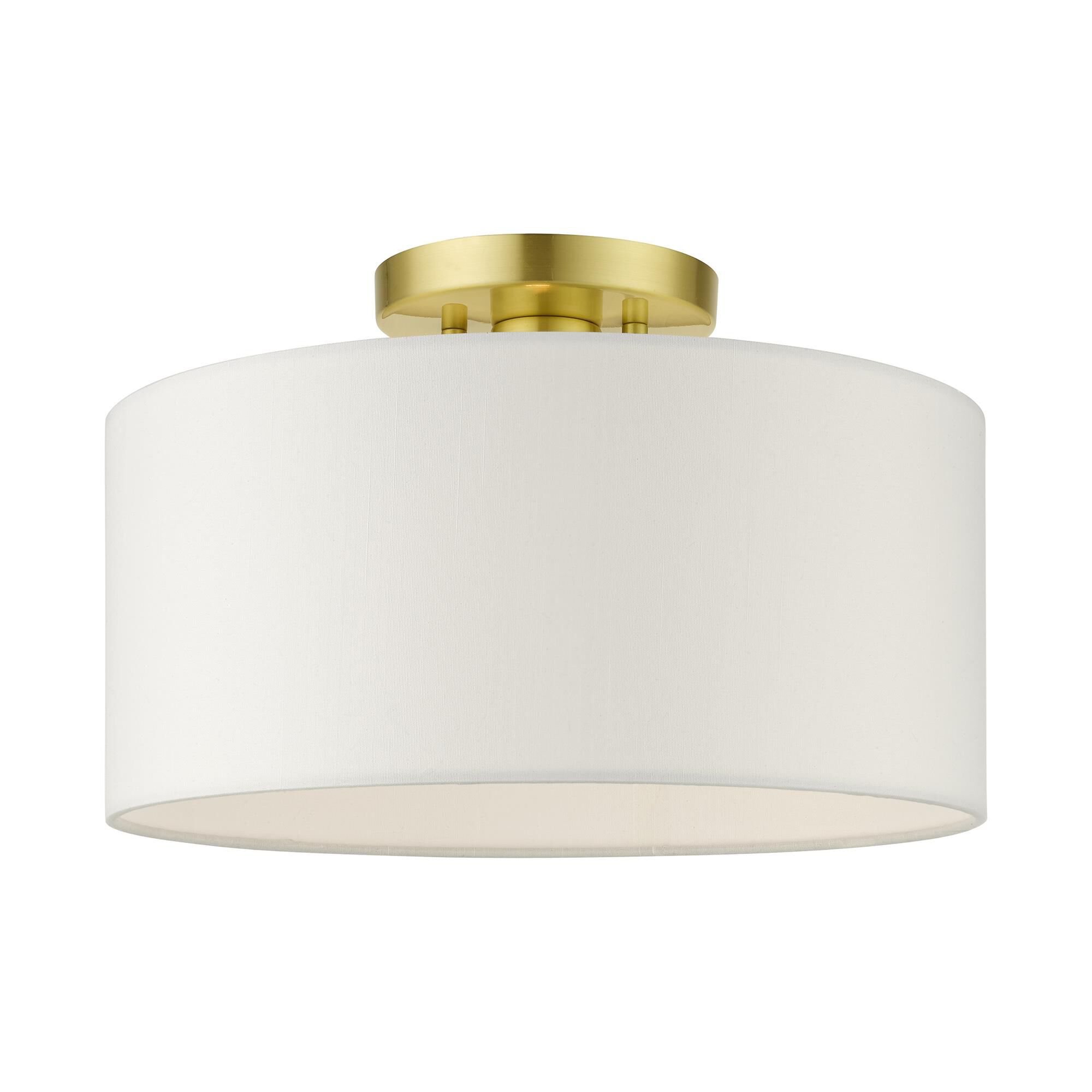 Meridian 1 Light Semi Flush Mount by Livex Lighting