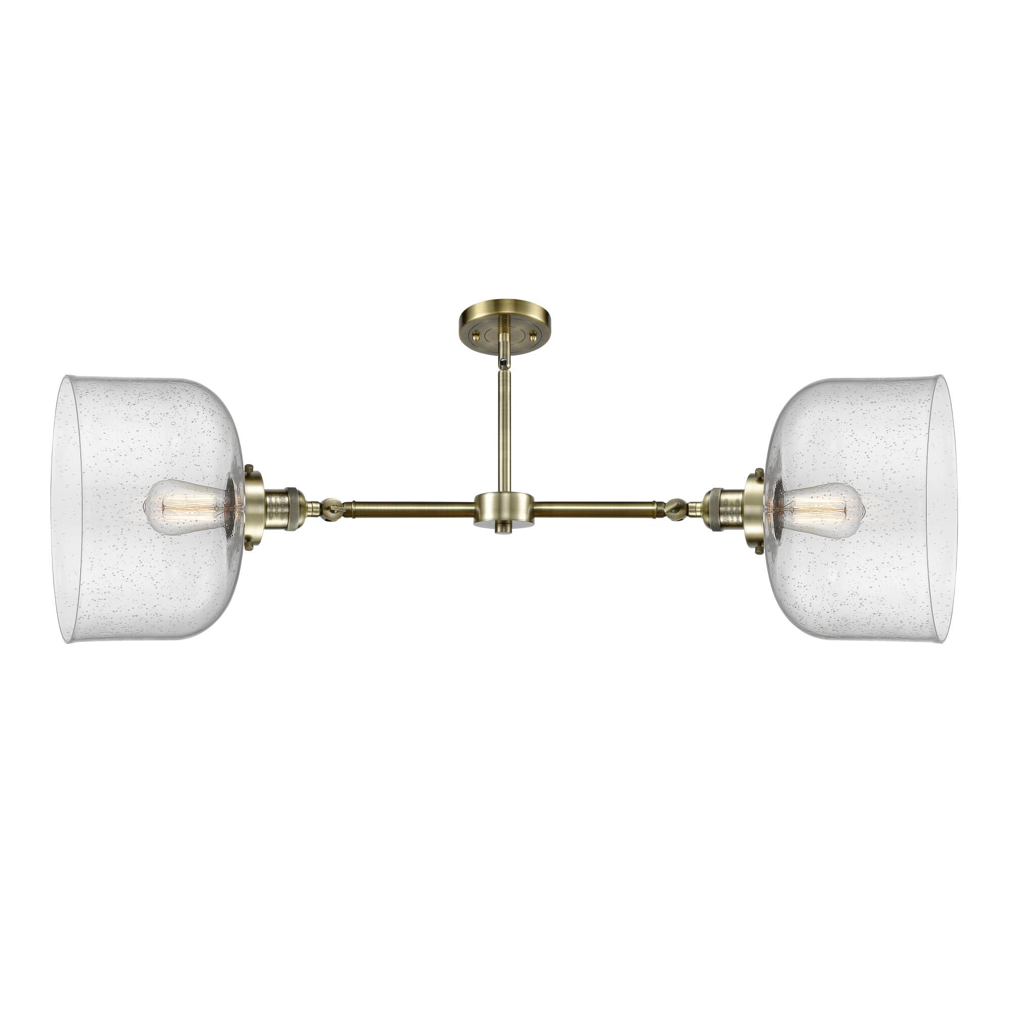 Bruno Marashlian X-Large Bell 21 Inch 2 Light Mini Chandelier by Innovations Lighting