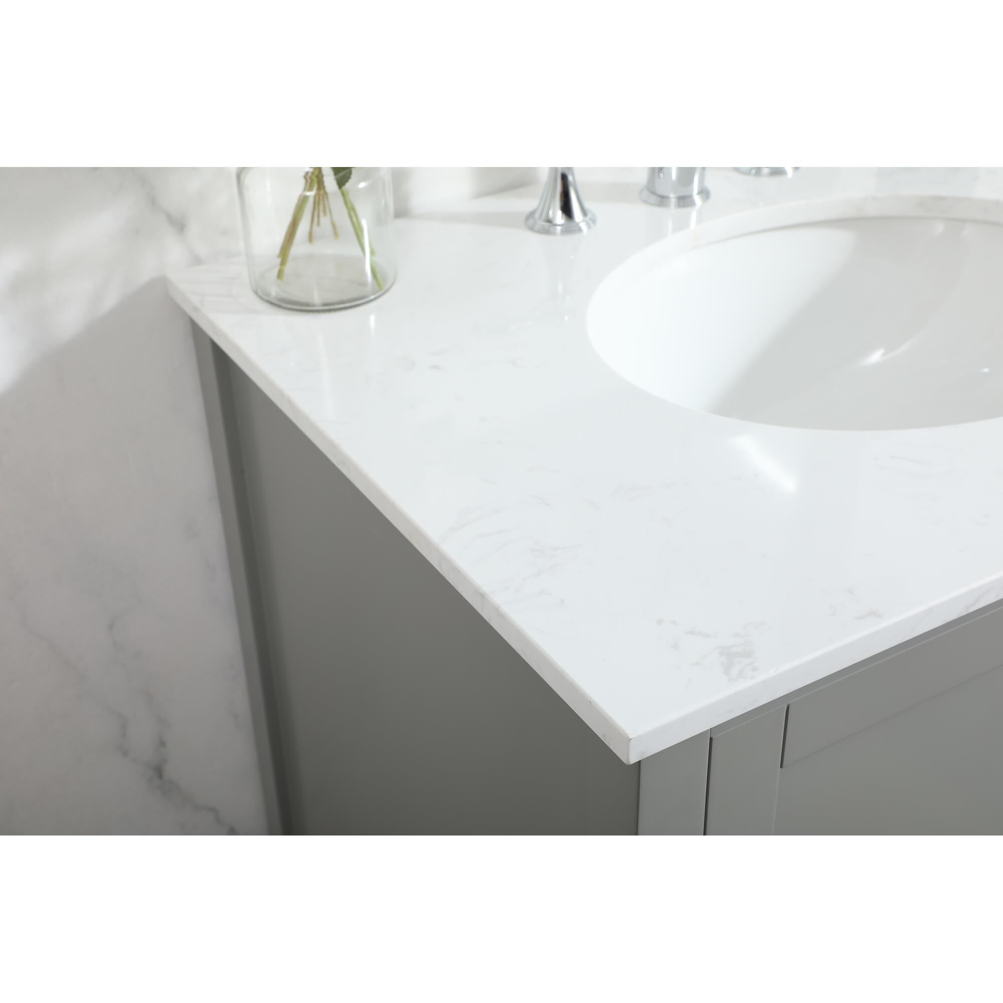 Shown in Grey finish