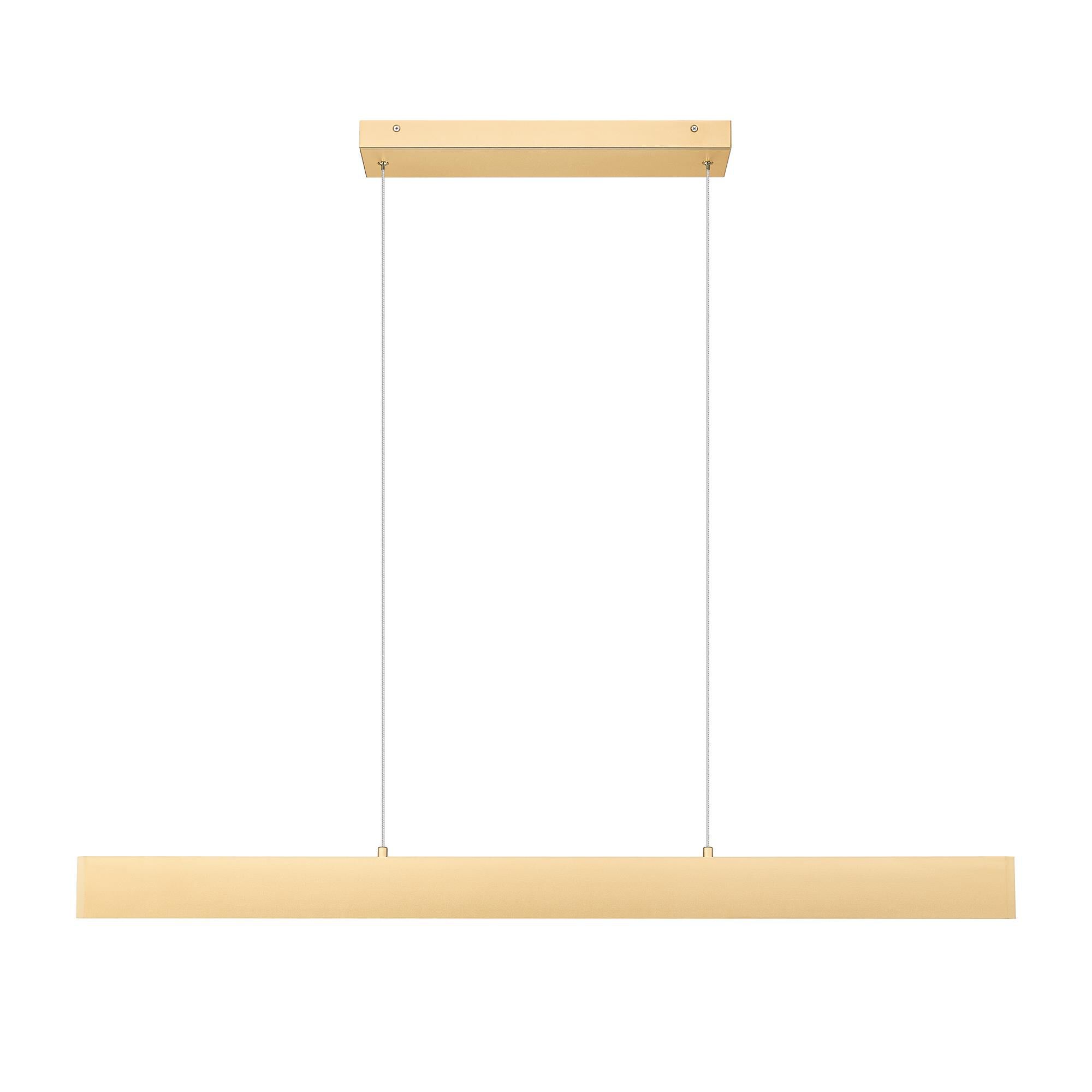 Shown in Gold finish and Frosted glass