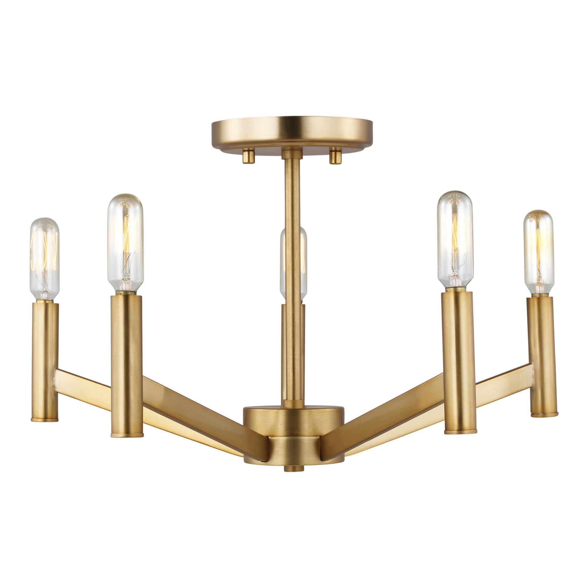 Shown in Satin Brass finish