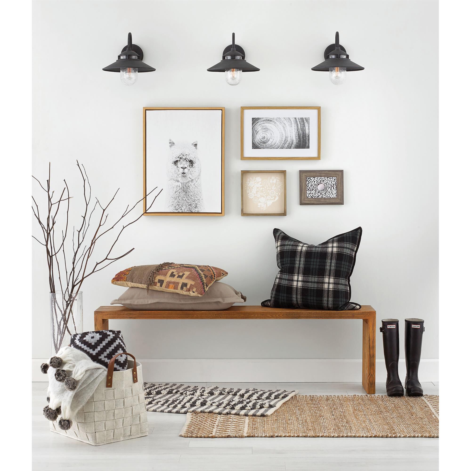 Atwell 12 Inch Outdoor Wall Light,