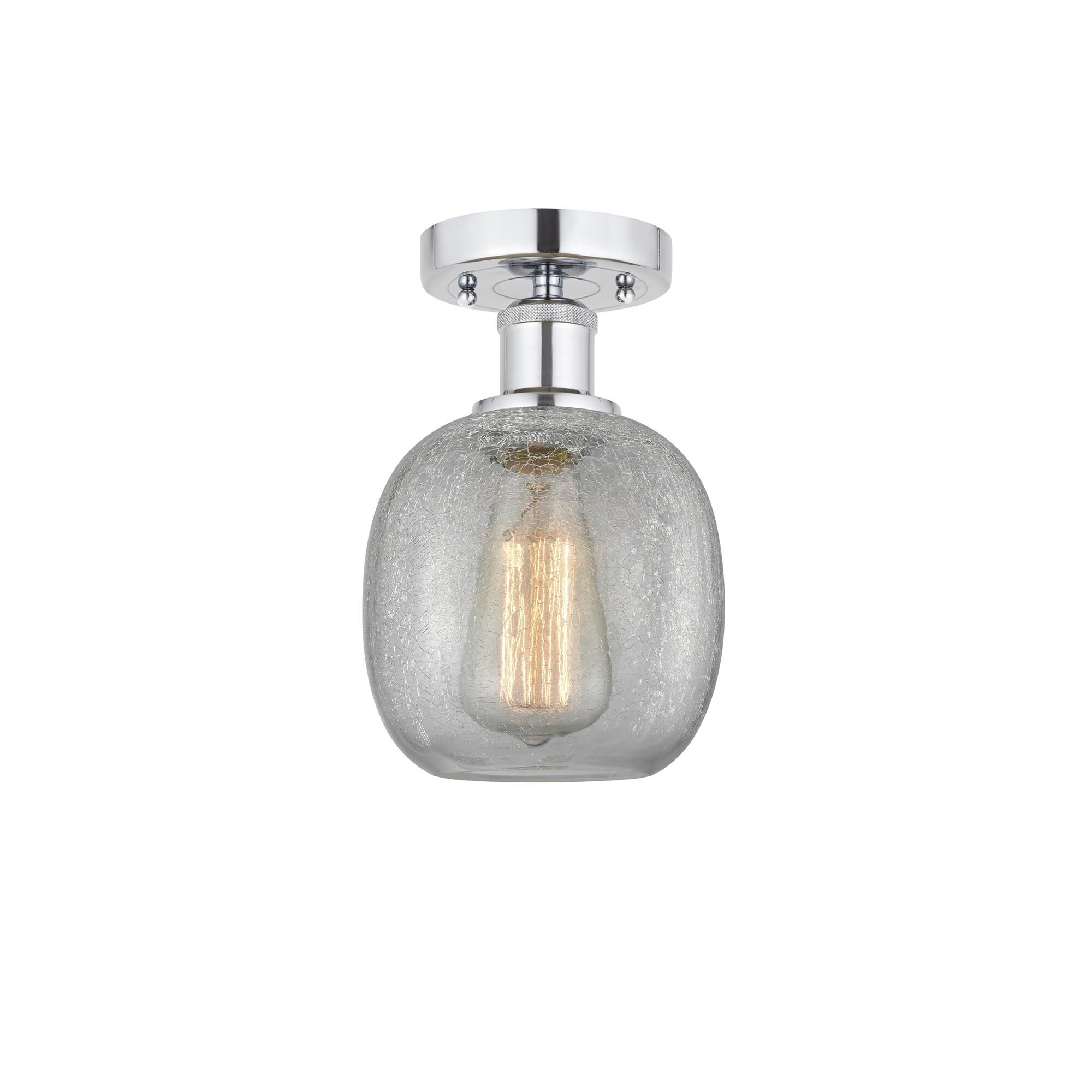 Bruno Marashlian Belfast 6 Inch 1 Light Semi Flush Mount by Innovations Lighting