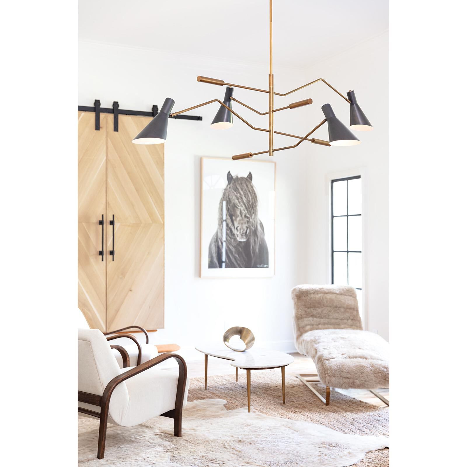 Spyder 60 Inch Chandelier by Regina Andrew