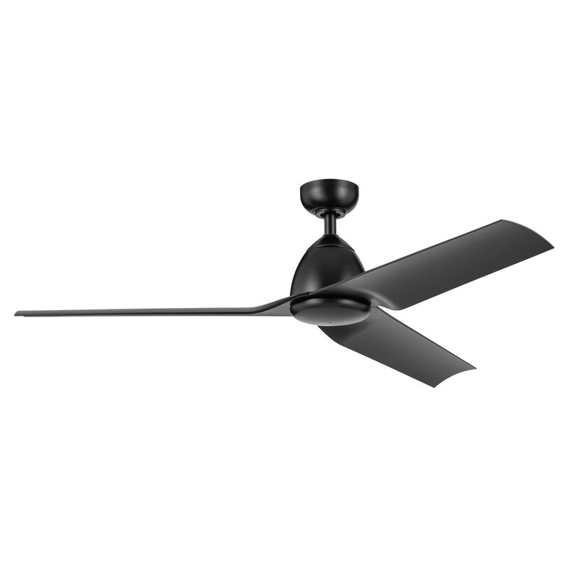 Fit 54 Inch Ceiling Fan with Light Kit by Kichler