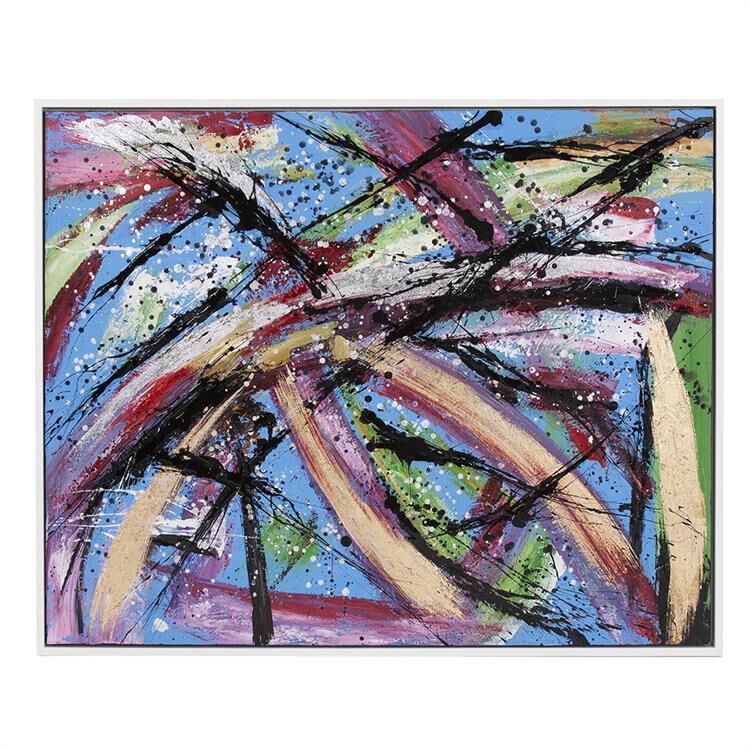 Fiesta Hand Painted Original Art Painting by Howard Elliott Collection