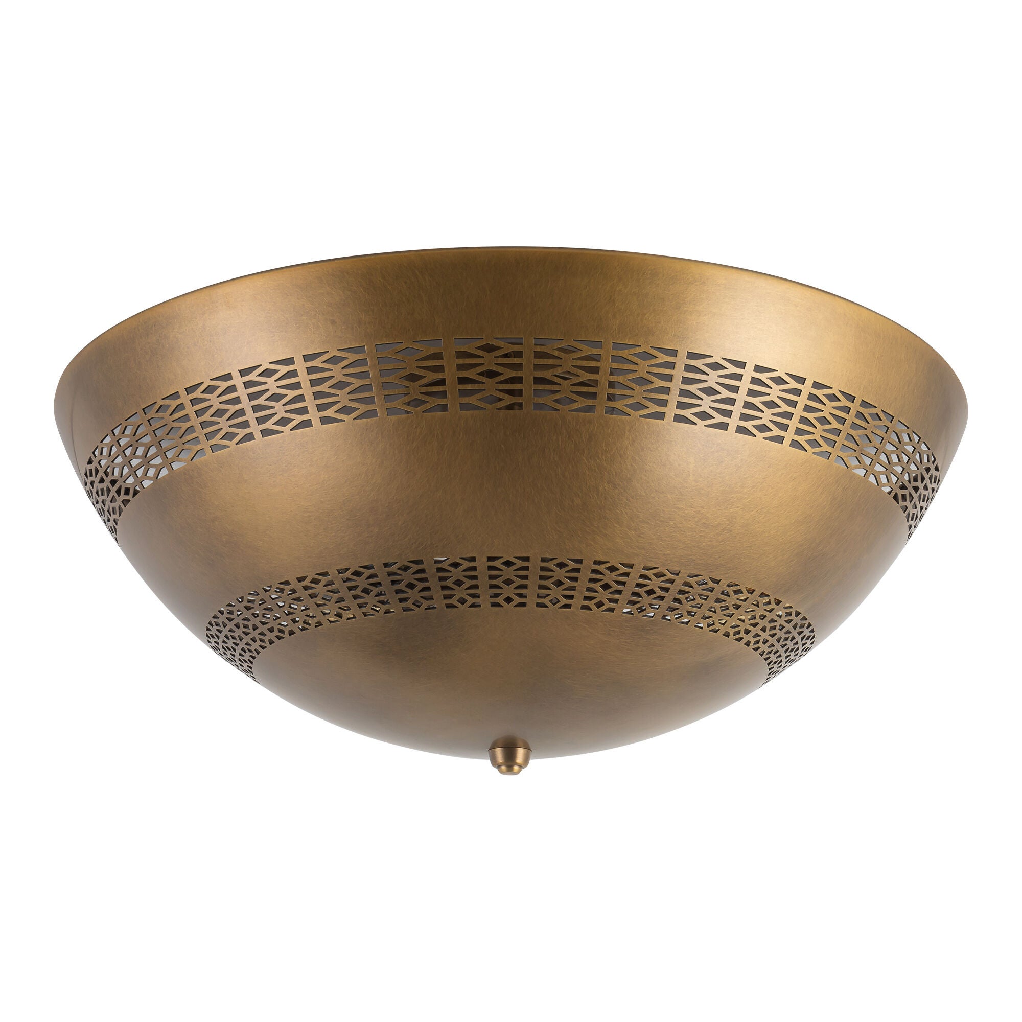Peyton Fox Overland 18 Inch Semi Flush Mount,