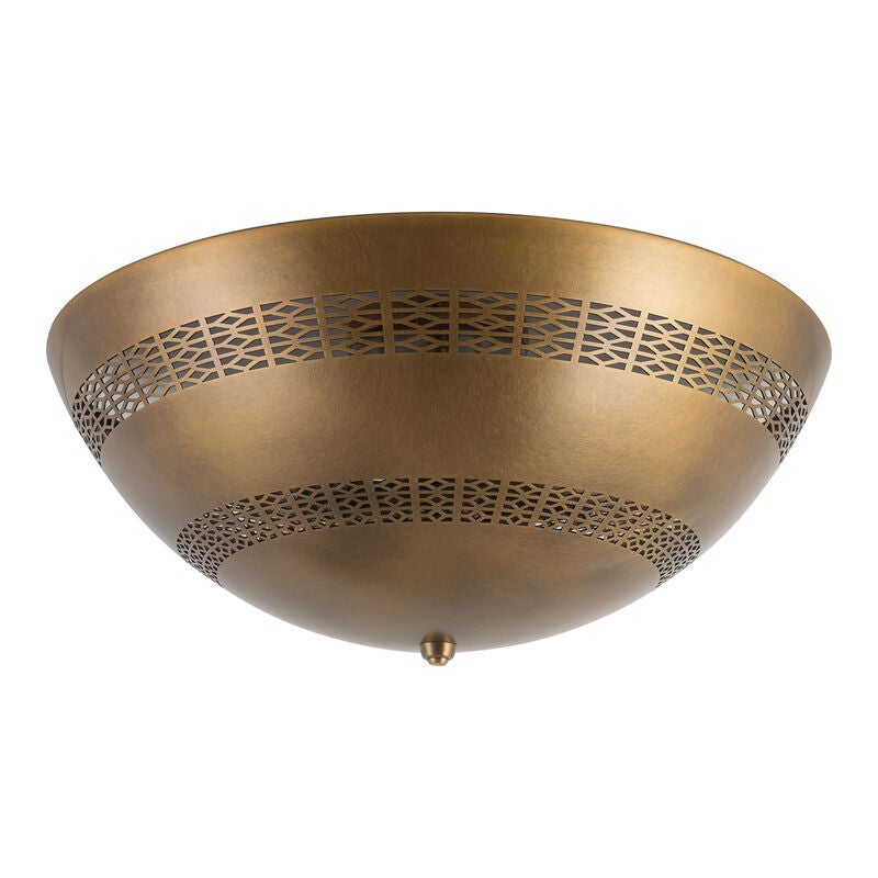 Peyton Fox Overland 18 Inch Semi Flush Mount by Alora Lighting