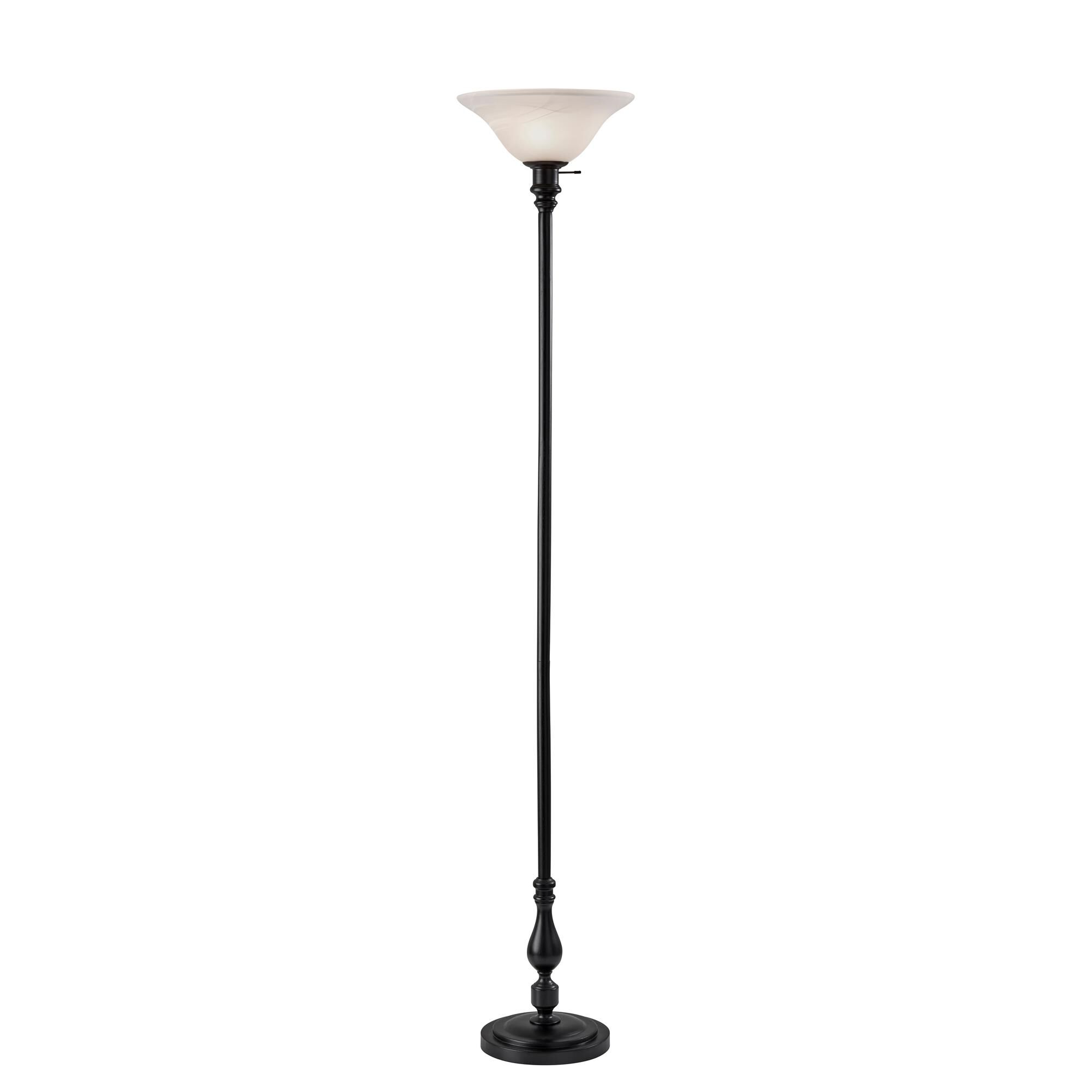 Claret 72 Inch Torchiere Lamp,
