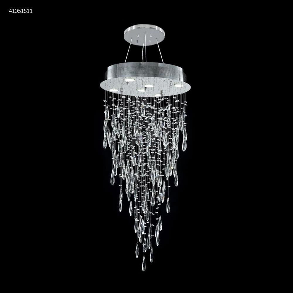 Shown in Silver finish and Spectra By Swarovski -Clear crystal
