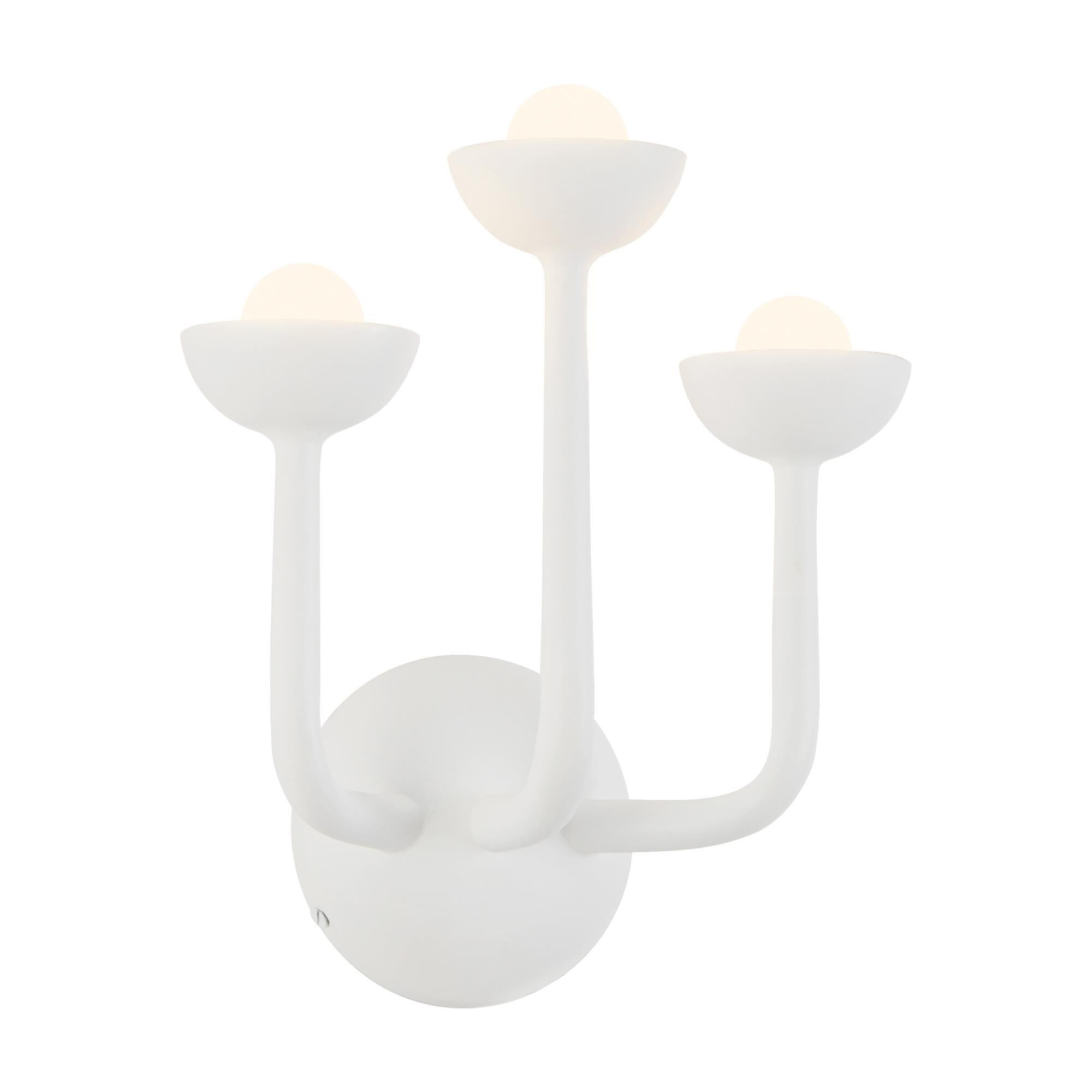 Shown in Antique White finish and Frosted glass