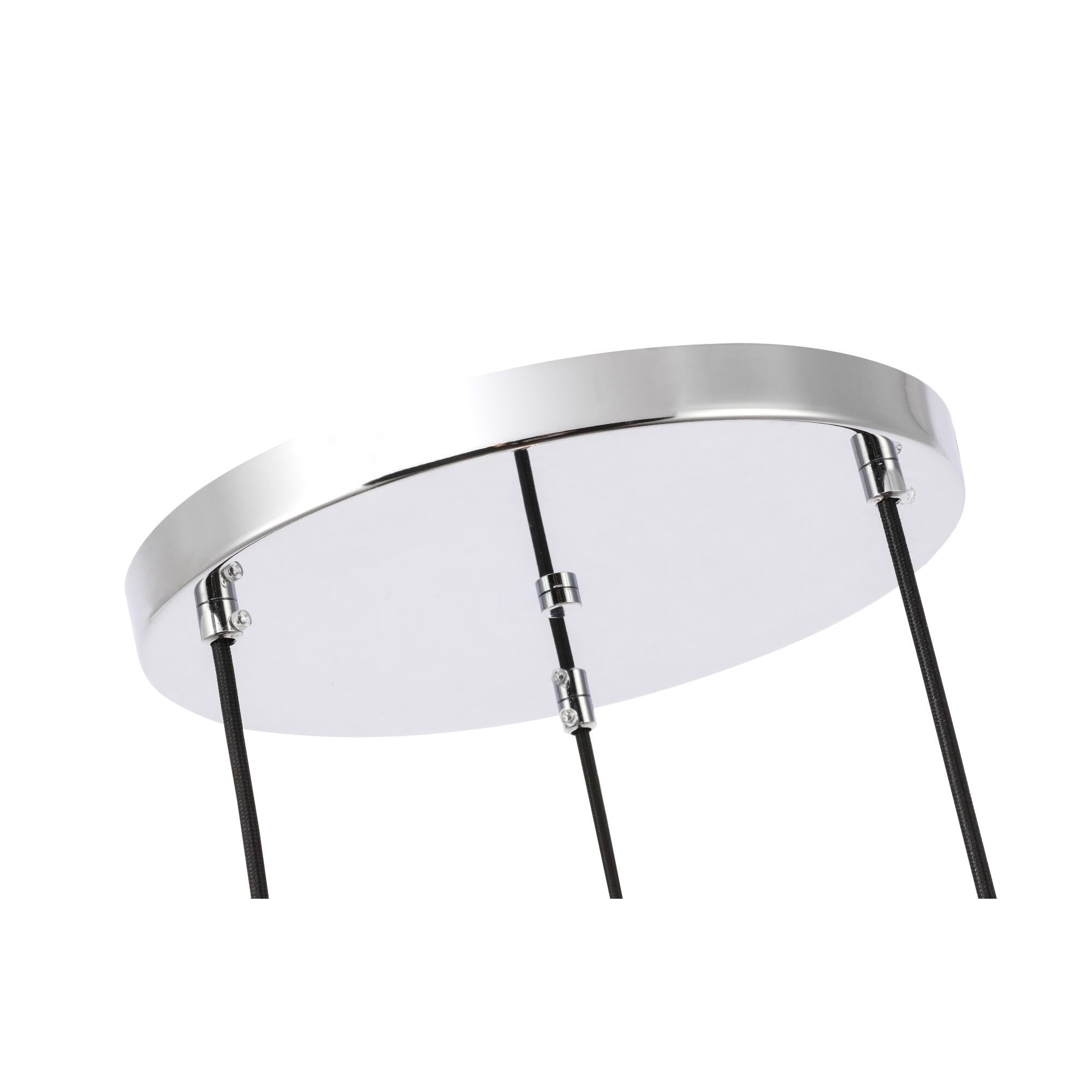 Collier 16 Inch 3 Light Multi Light Pendant by Elegant Lighting