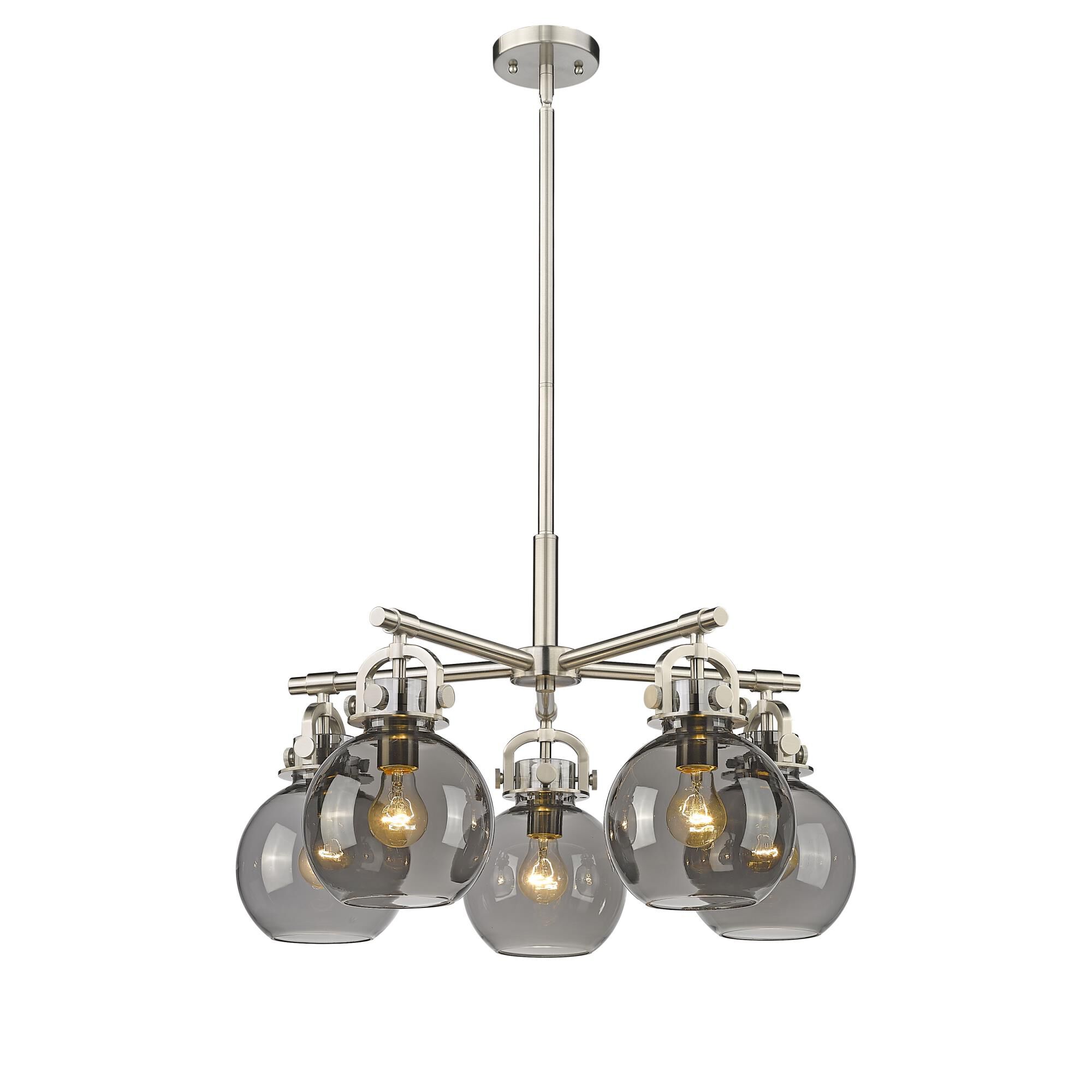 Bruno Marashlian Newton Sphere 26 Inch 5 Light Chandelier by Innovations Lighting
