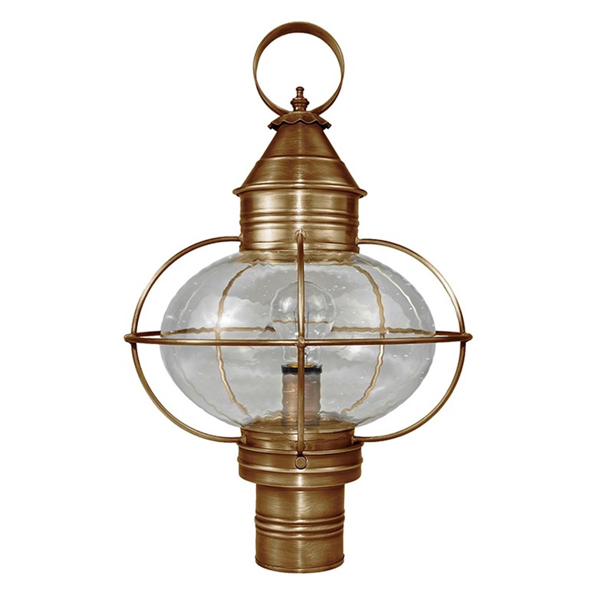 Onion 20 Inch 1 Light Outdoor Post Lamp,