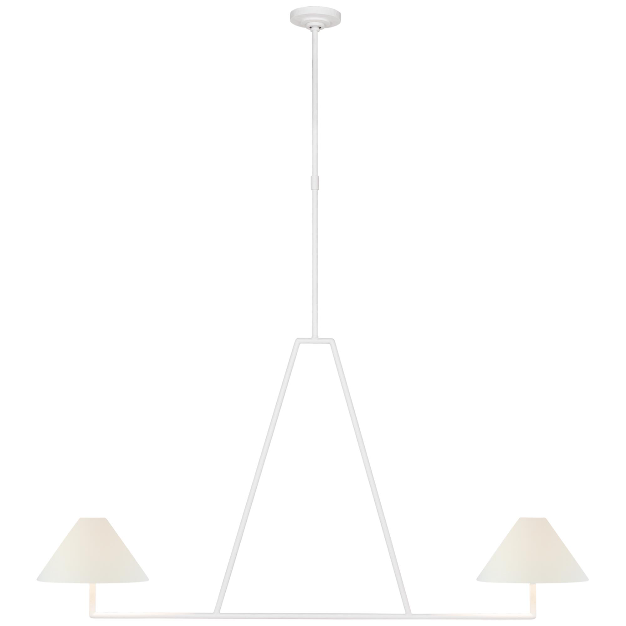 Shown in Plaster White finish