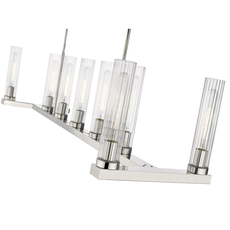 Beau 56 Inch 9 Light Linear Suspension Light by Z-Lite