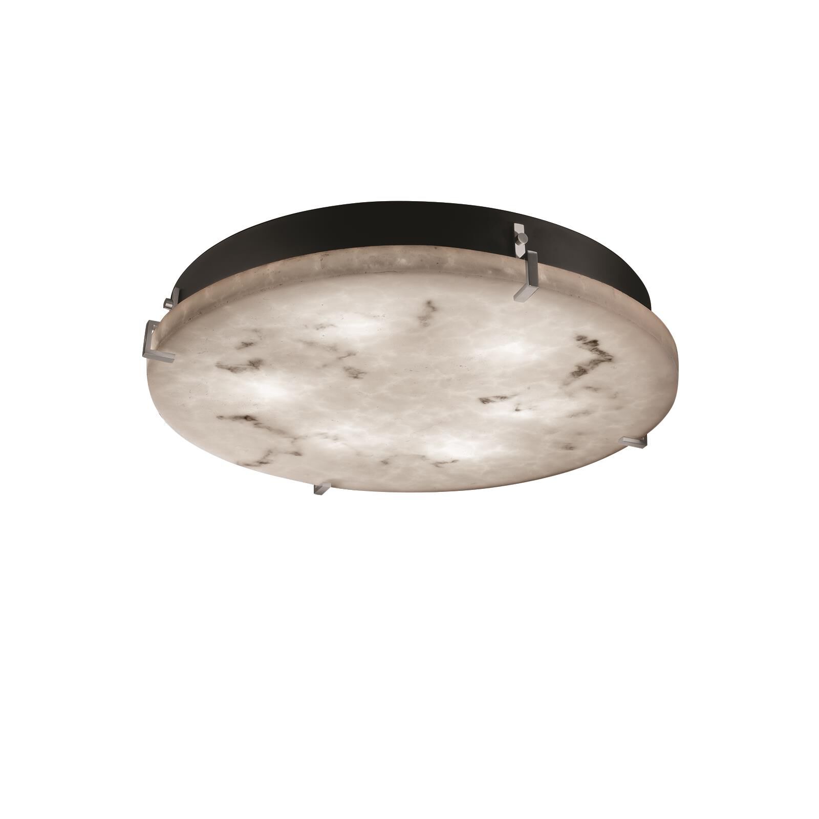 Lumenaria 16 Inch 4 Light Flush Mount by Justice Design Group