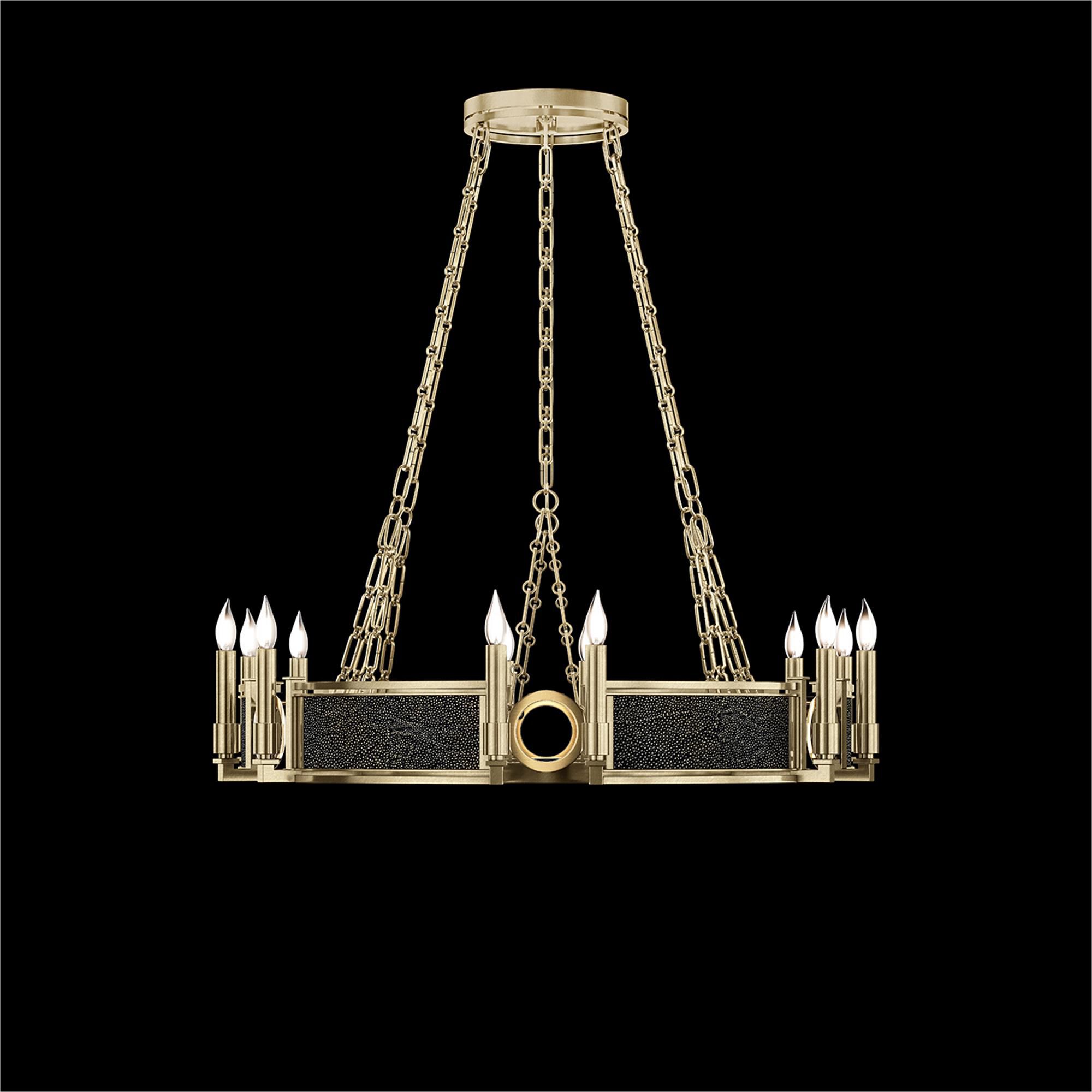 Mirage 36 Inch Chandelier by Fine Art Handcrafted Lighting