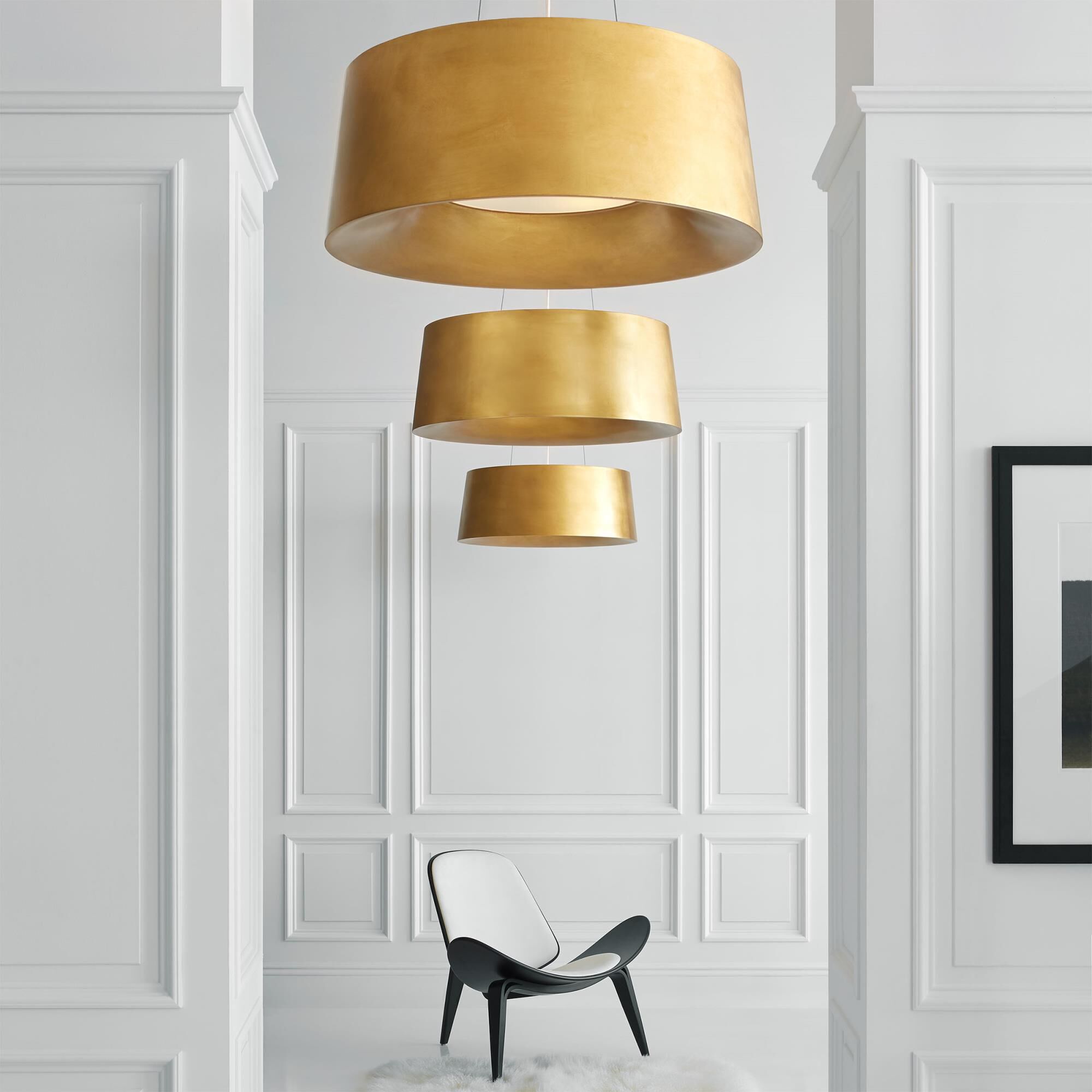 Shown in Gold finish