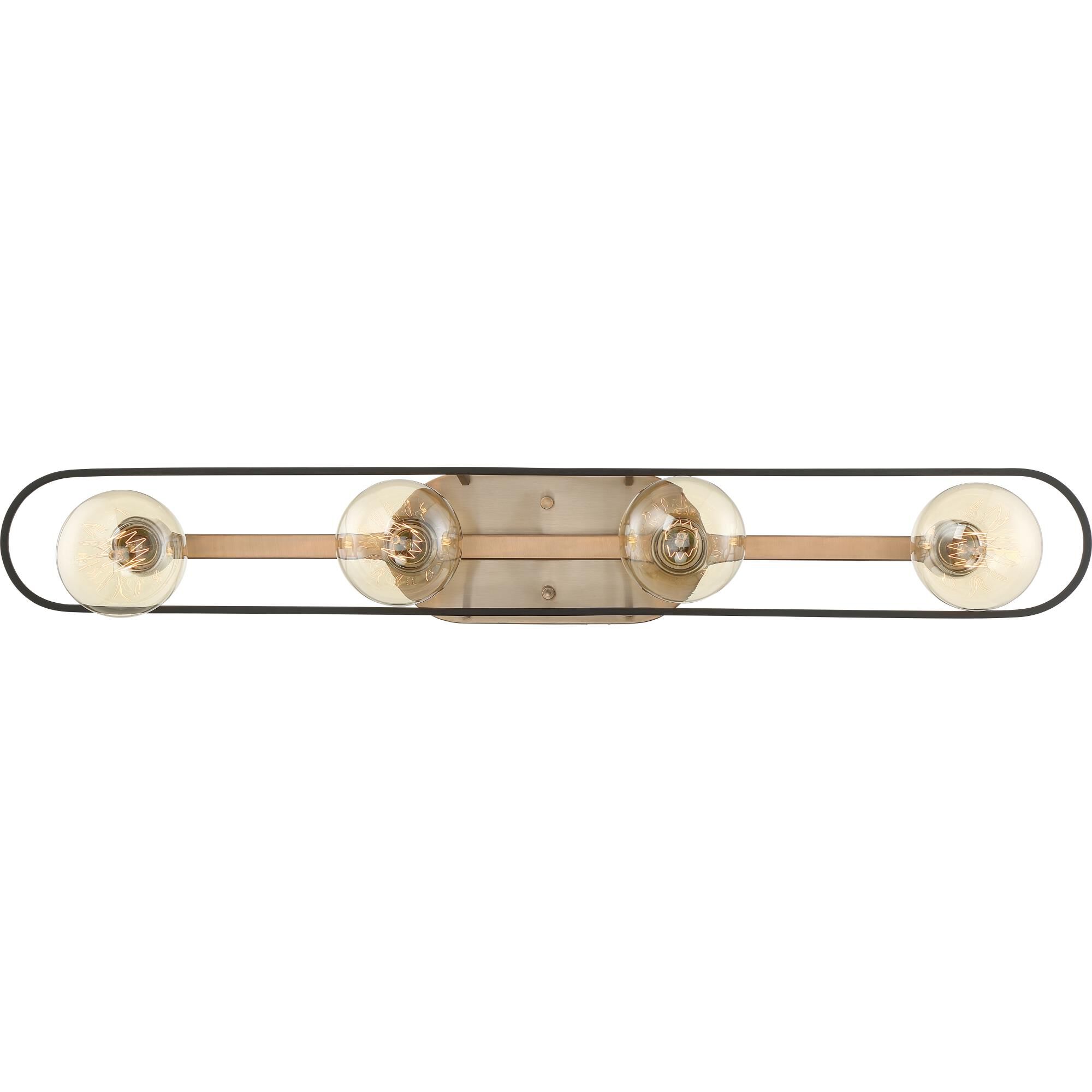 Chassis 32 Inch 4 Light Bath Vanity Light by Nuvo Lighting