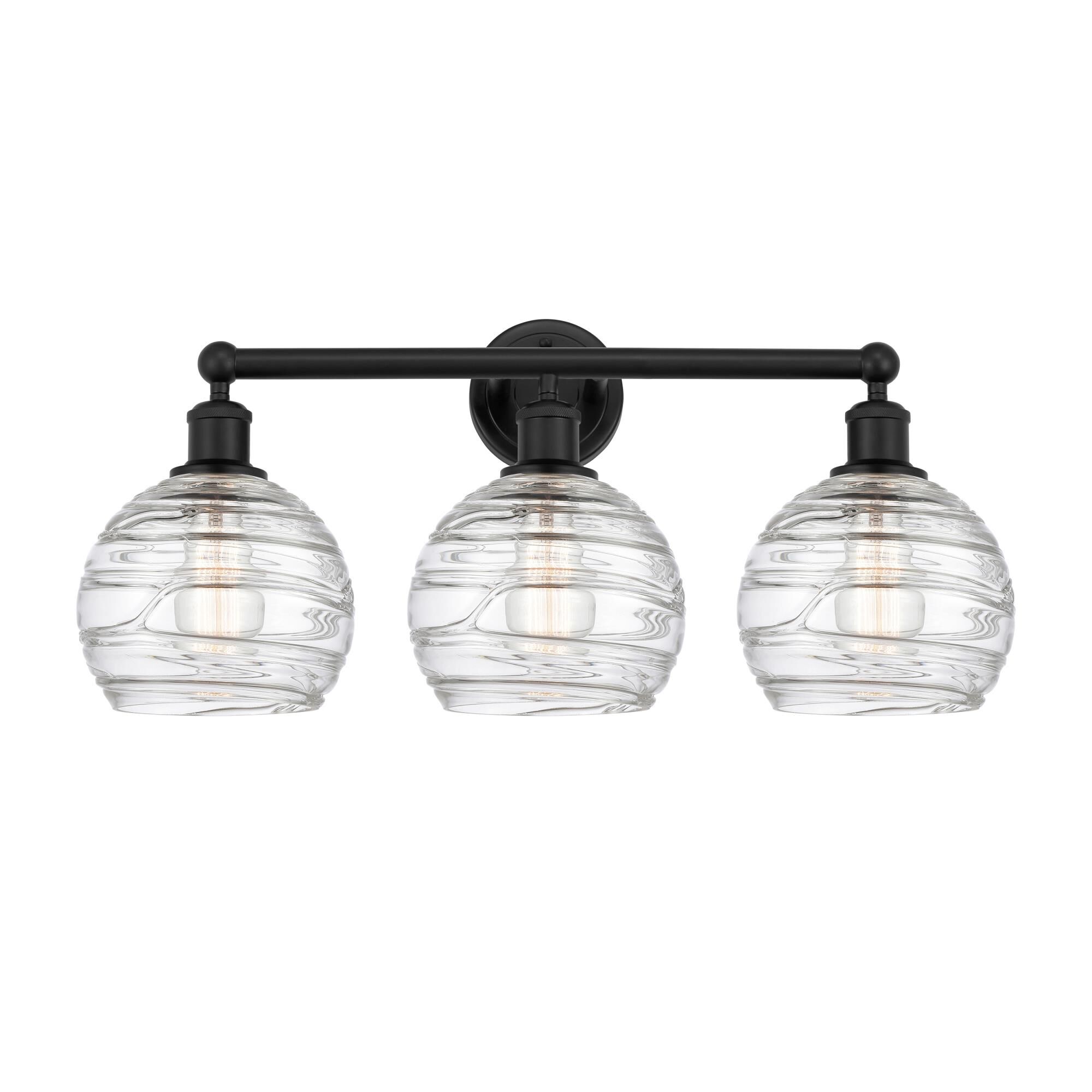 Bruno Marashlian Athens Deco Swirl 26 Inch Bath Vanity Light by Innovations Lighting
