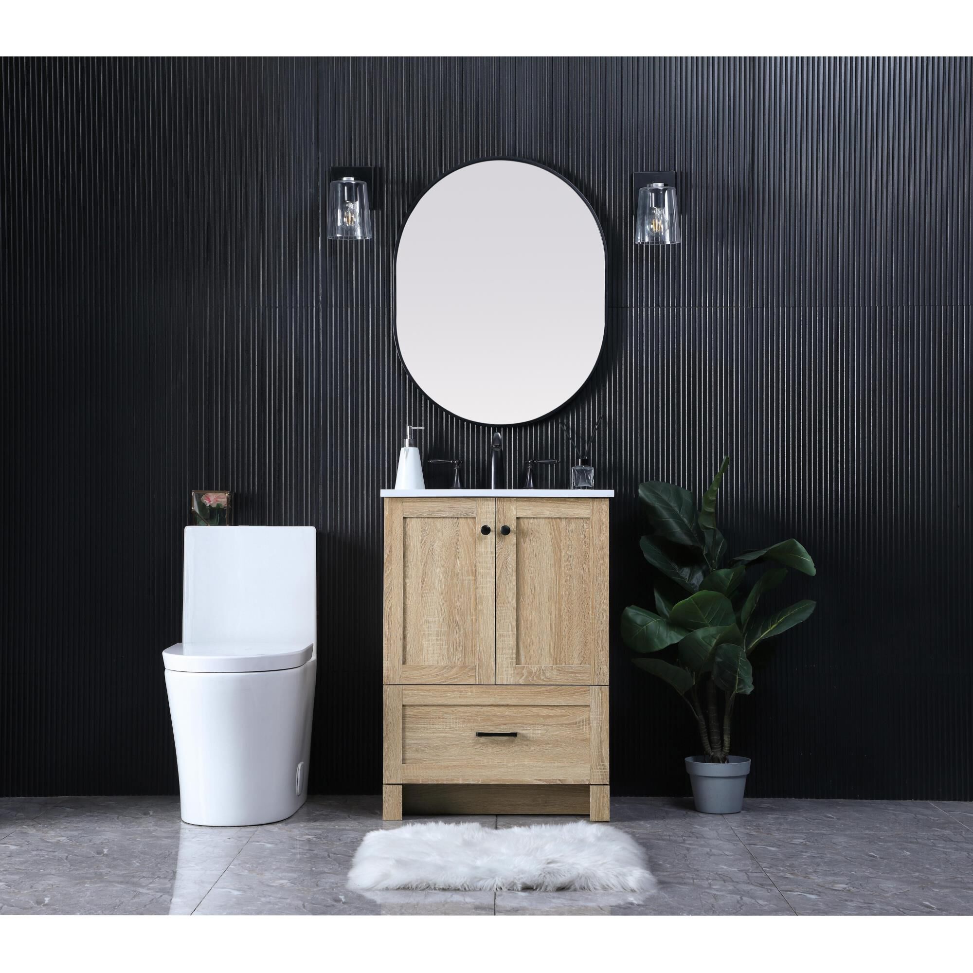 Soma 24 Inch Bath Vanity by Elegant Decor