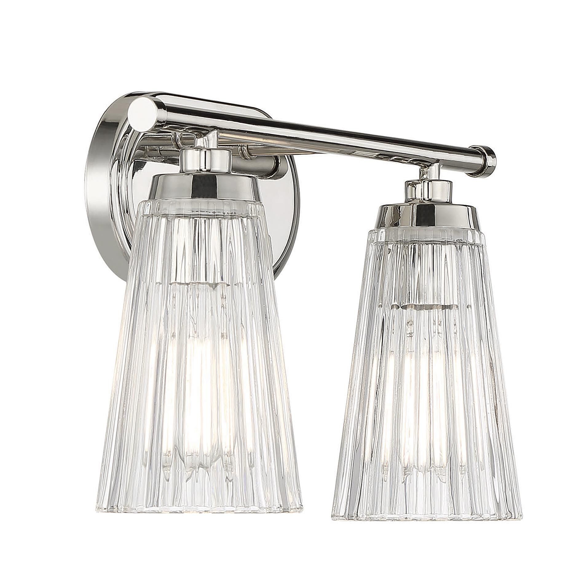 Chantilly 14 Inch 2 Light Bath Vanity Light by Savoy House