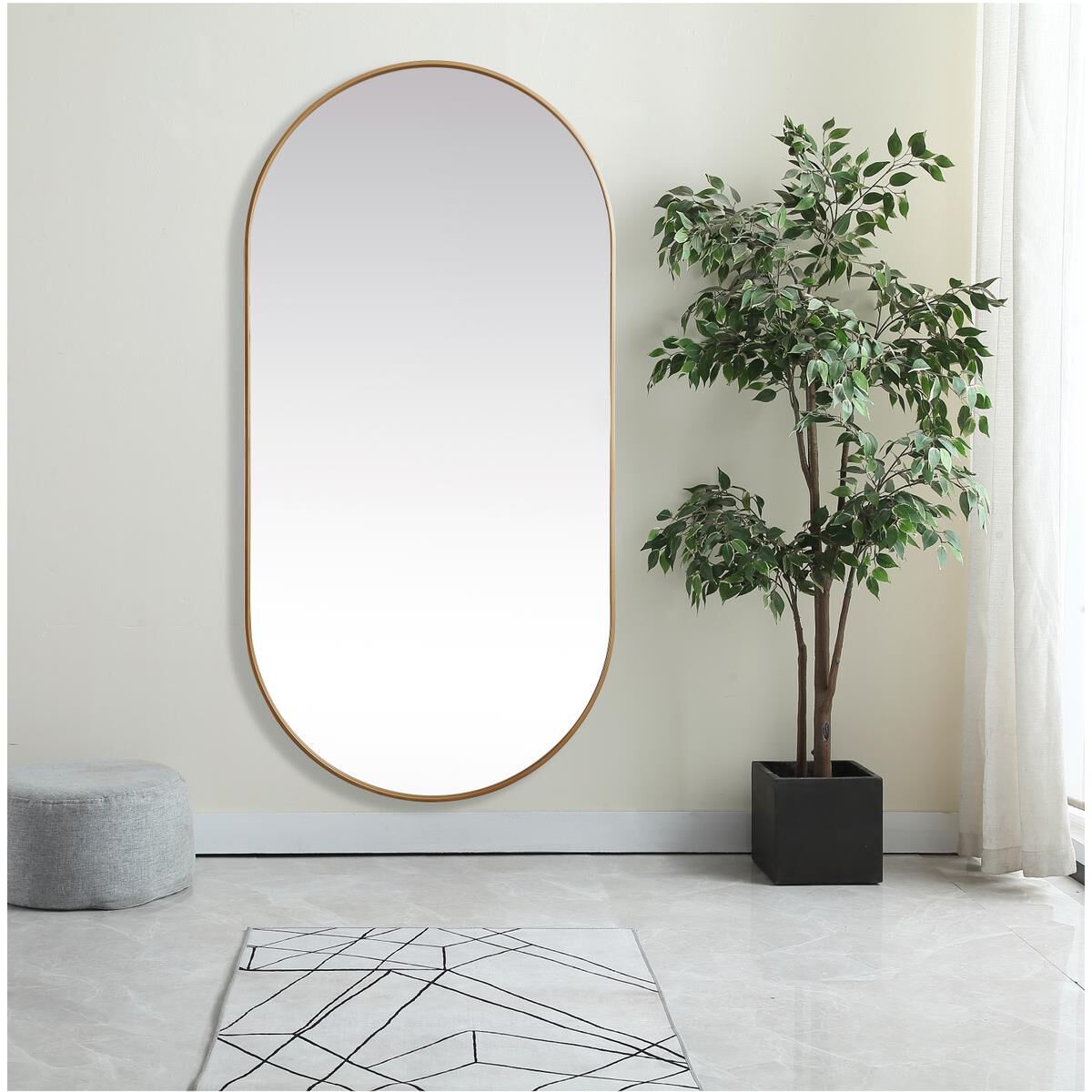 Asha 72 Inch Decorative Mirror by Elegant Decor