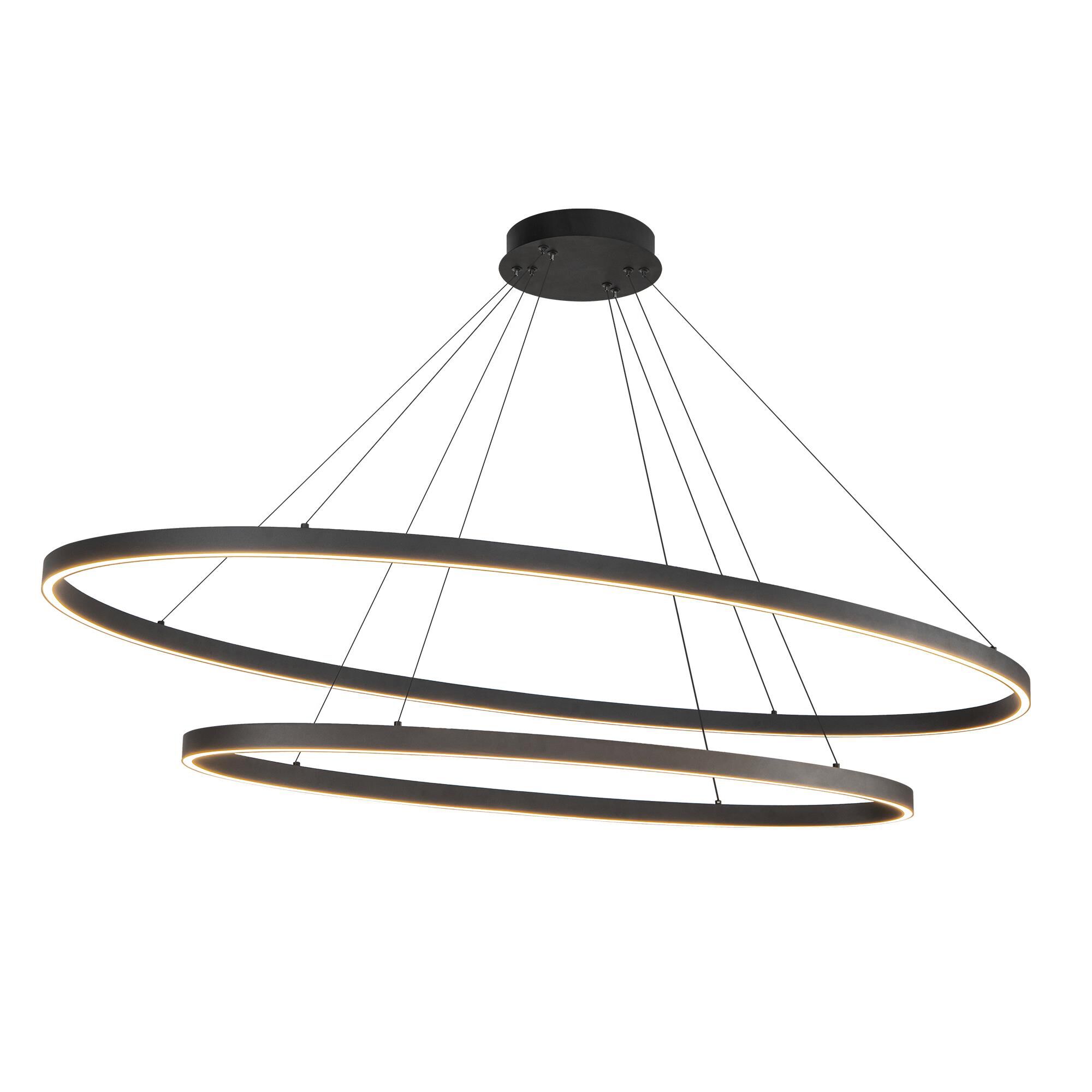 Ovale 28 Inch Chandelier Kuzco Lighting