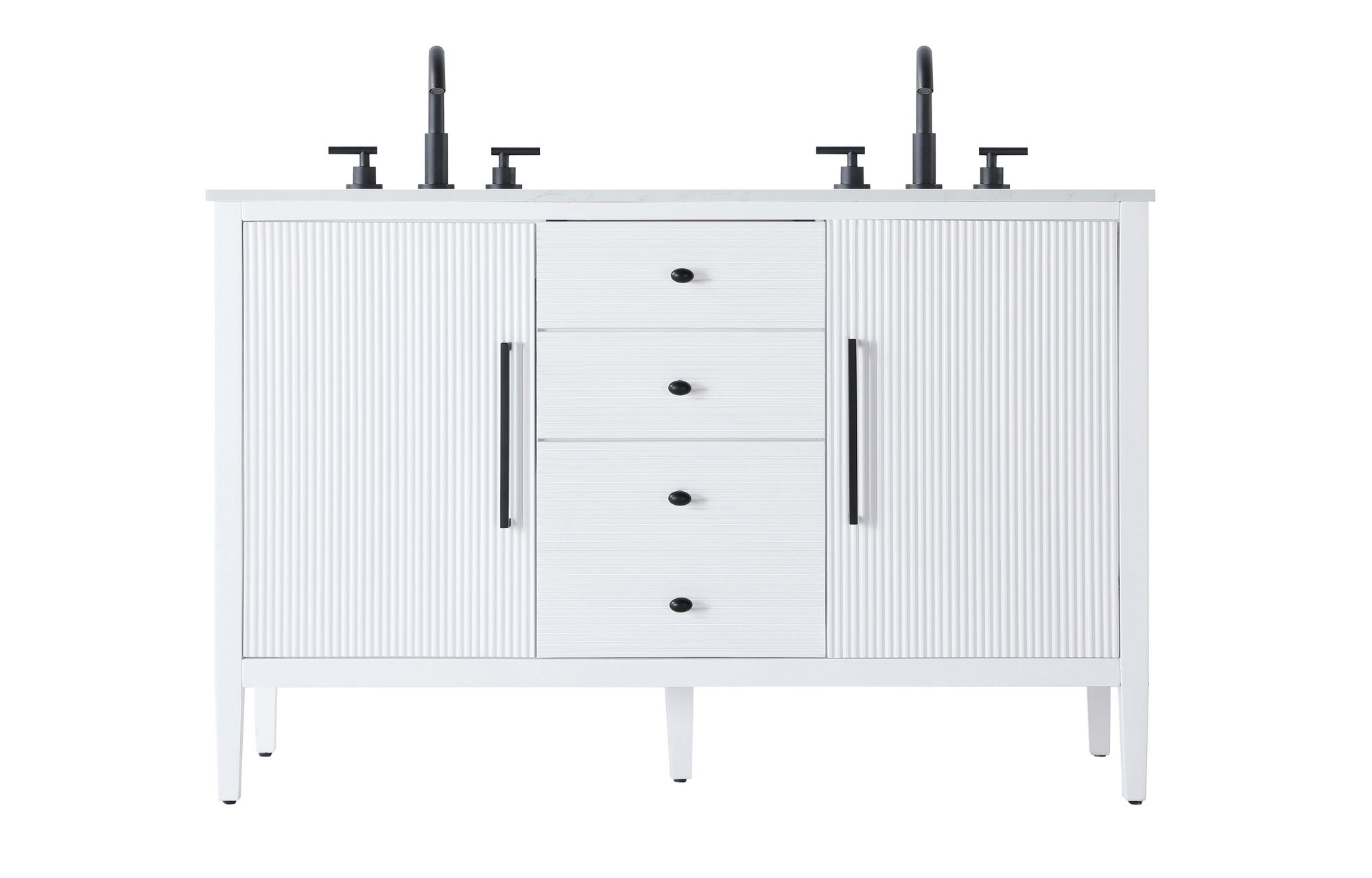 Shown in White finish