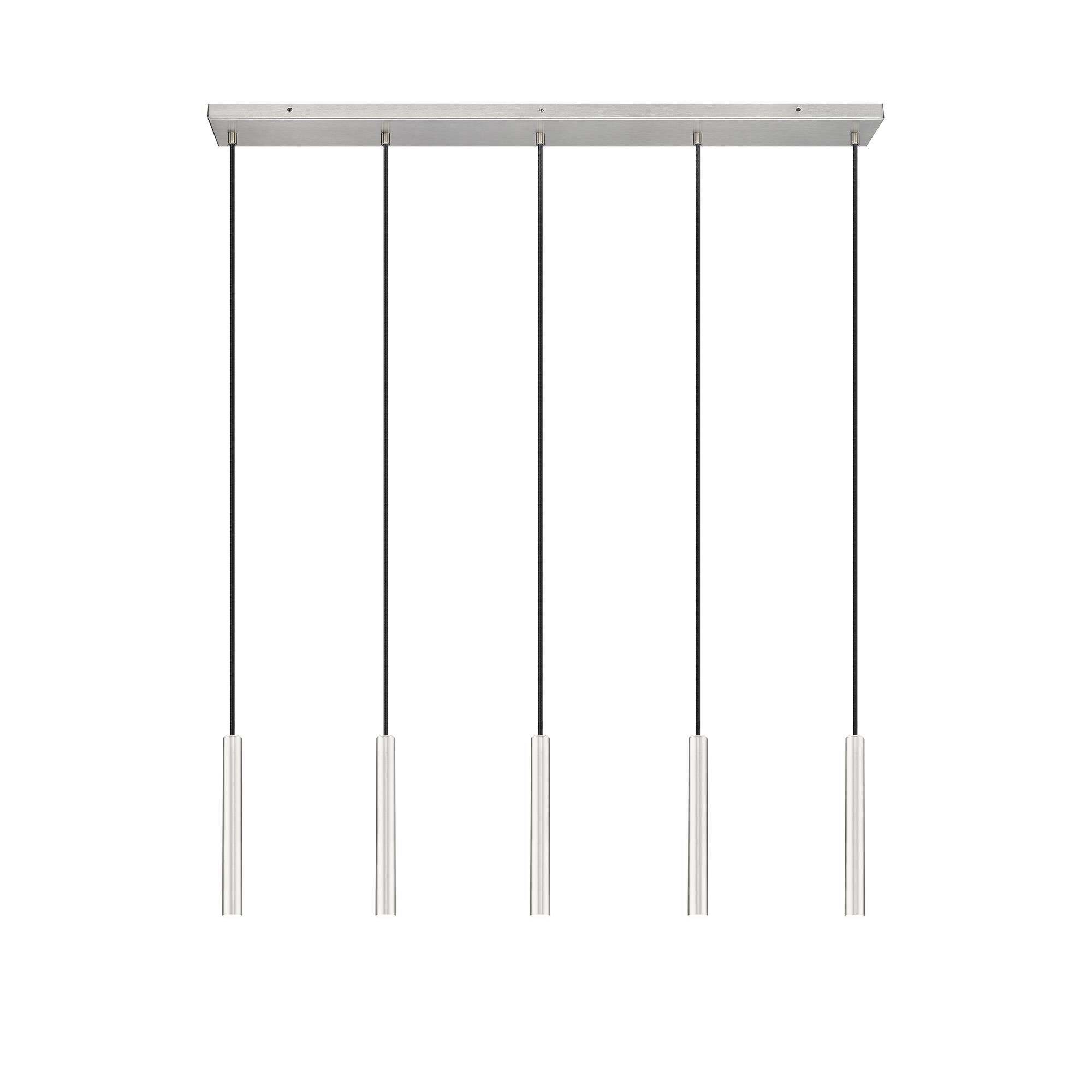 Shown in Brushed Nickel finish and Brushed Nickel glass and Brushed Nickel shade