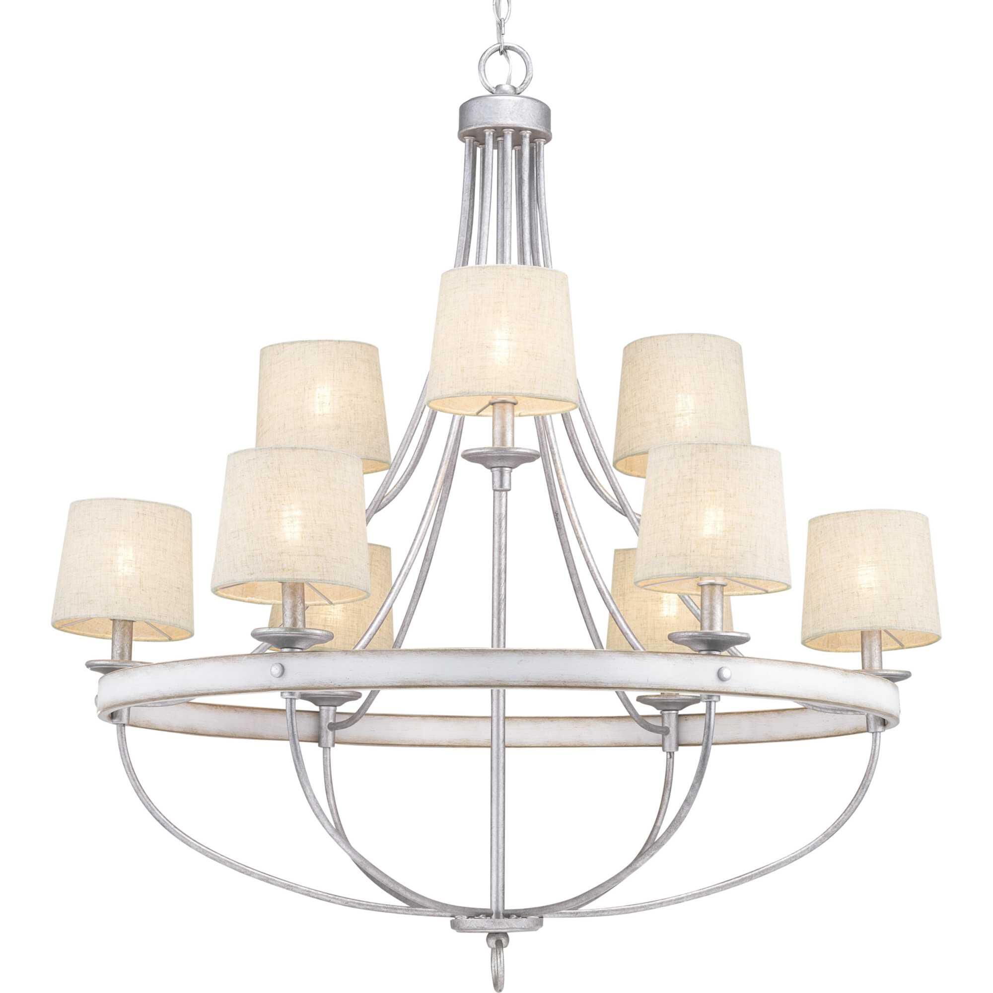 Gulliver 35 Inch 9 Light Chandelier by Progress Lighting