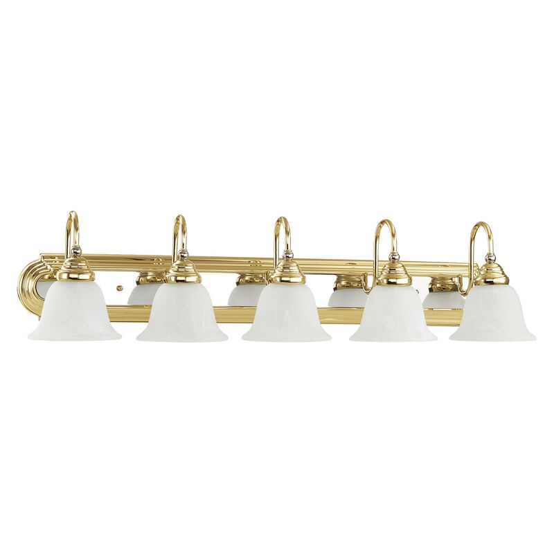 Belmont 36 Inch 5 Light Bath Vanity Light by Livex Lighting