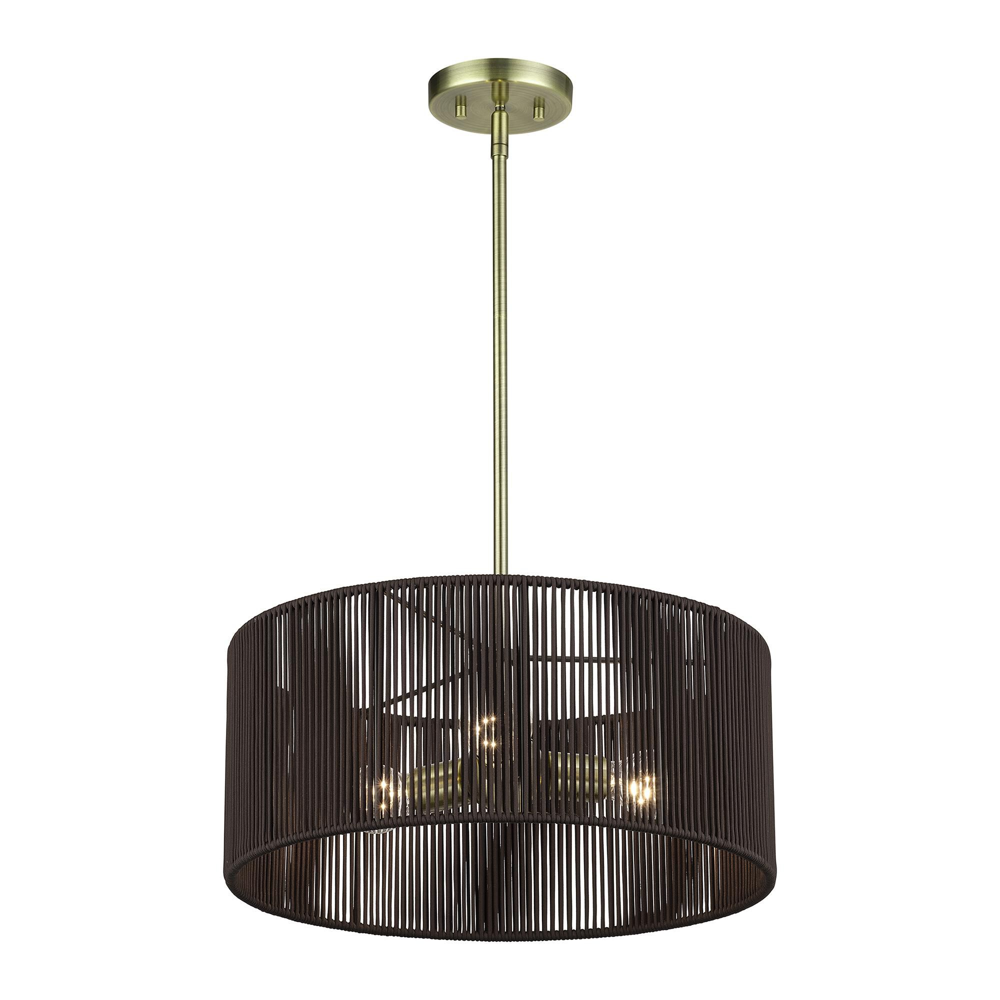 Acordia 18 Inch Large Pendant by Livex Lighting