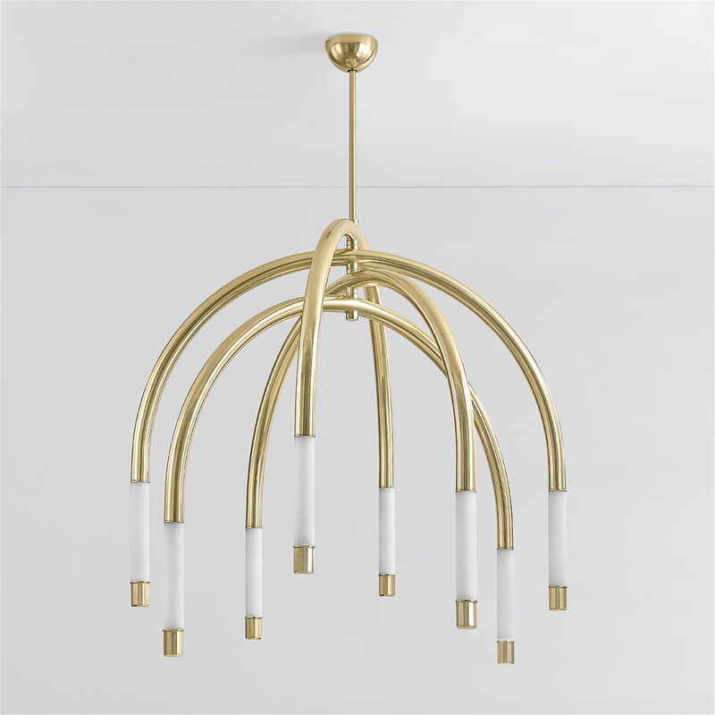 Noz Nozawa Zeme 47.75 Inch Chandelier by Corbett Lighting