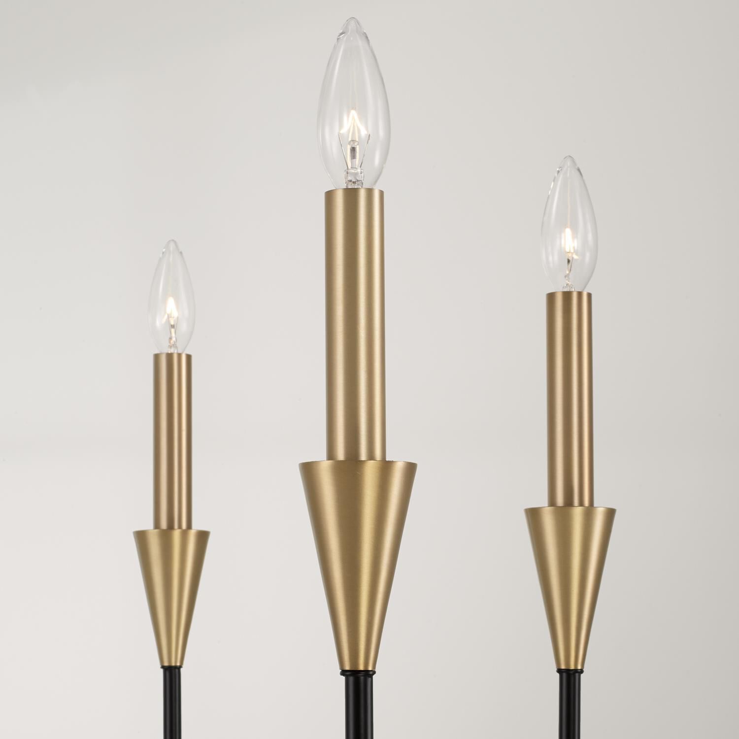 Shown in Aged Brass And Black finish
