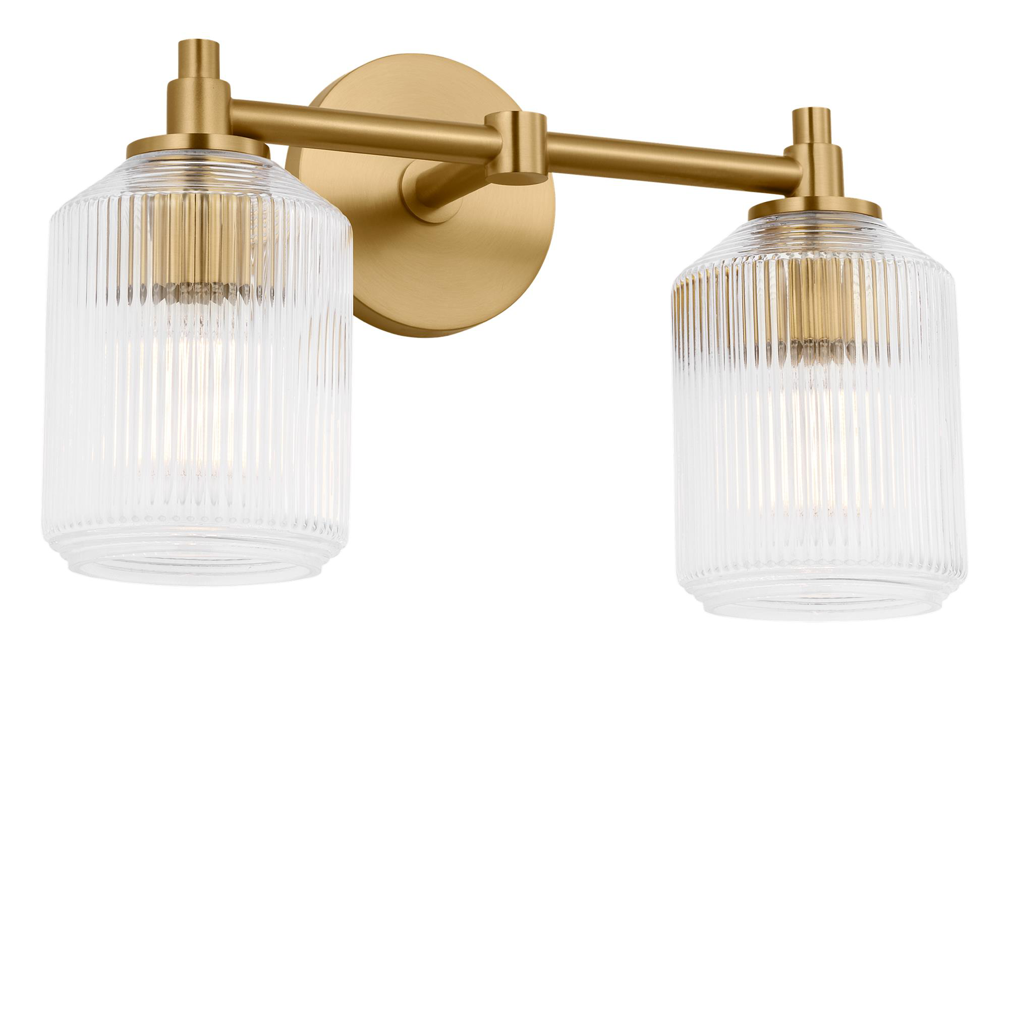 Chapman & Myers Barstow 15 Inch 2 Light Bath Vanity Light,