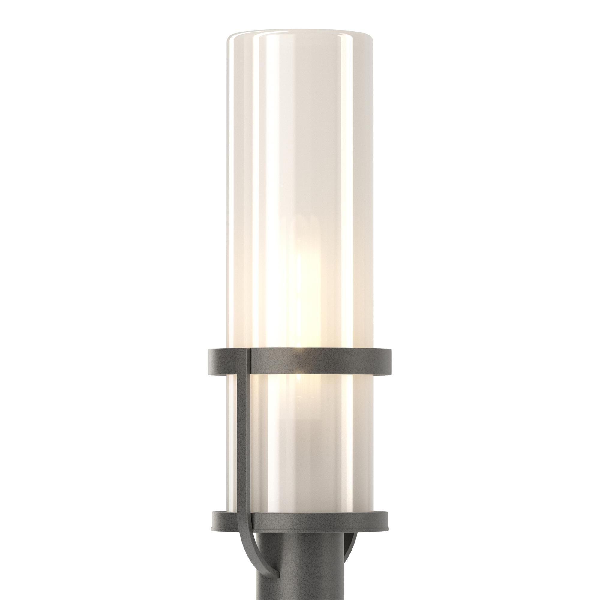 Shown in Coastal Natural Iron finish and Frosted glass and Frosted Glass shade