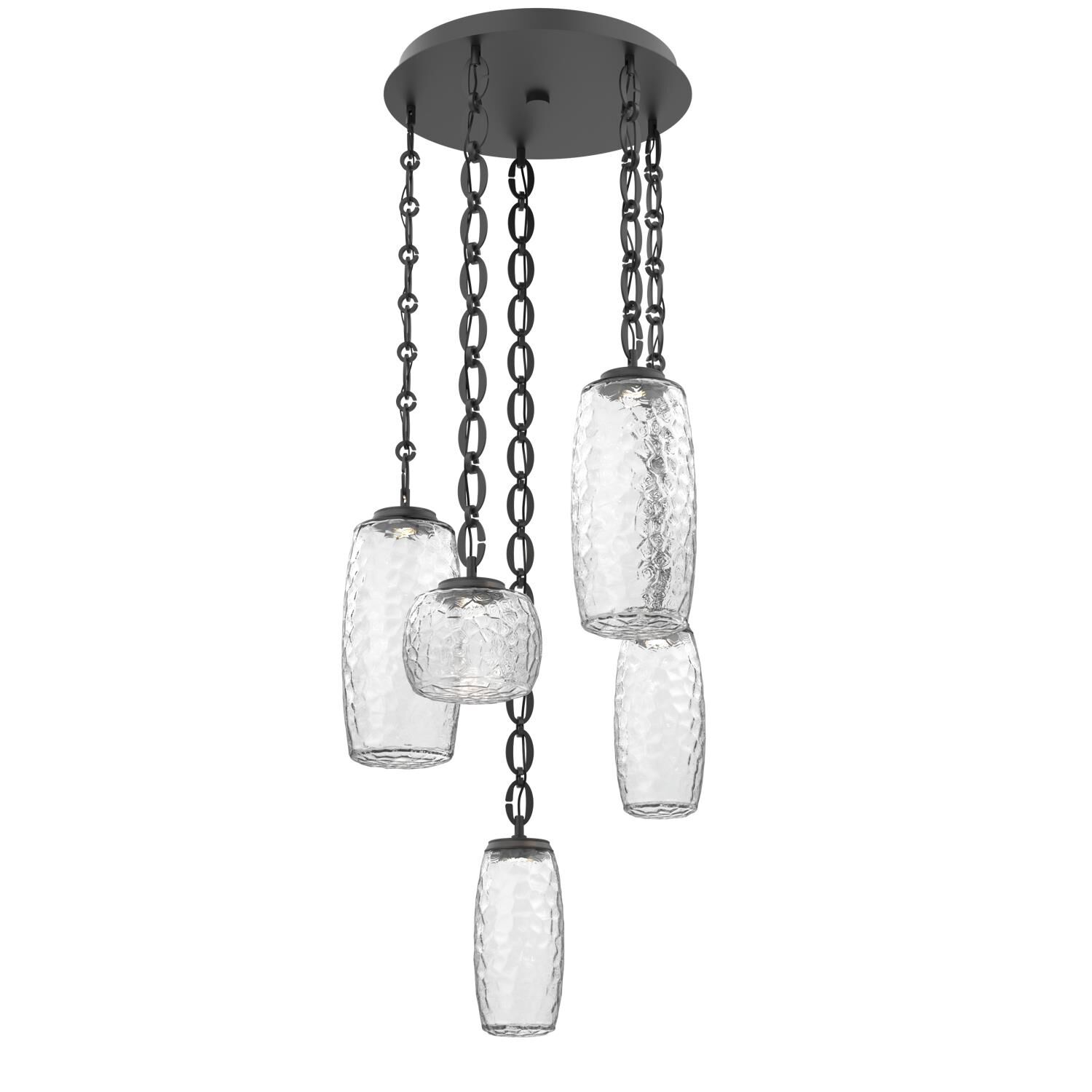 Levi Wilson Vessel 21 Inch Multi Light Pendant by Hammerton Studio