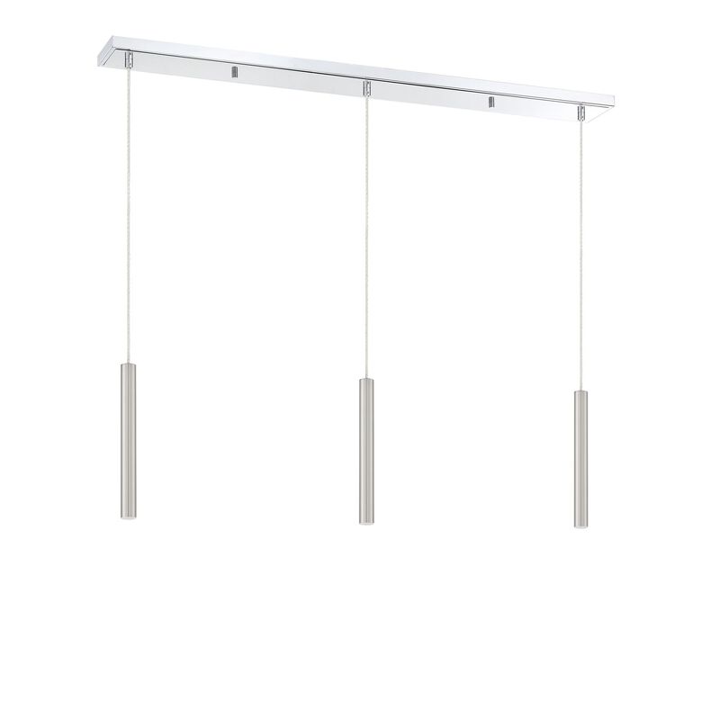 Forest 46 Inch 3 Light LED Linear Suspension Light by Z-Lite