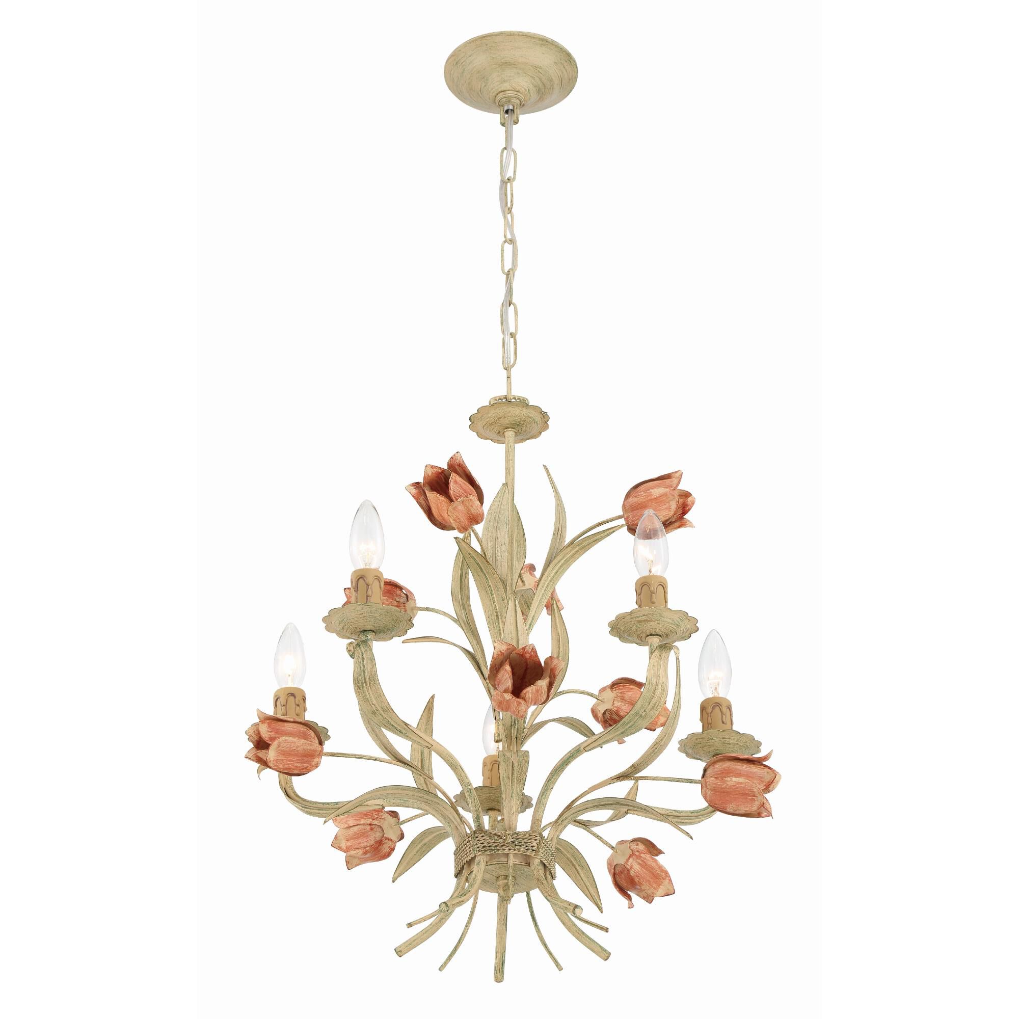 Southport 20 Inch 5 Light Mini Chandelier by Crystorama