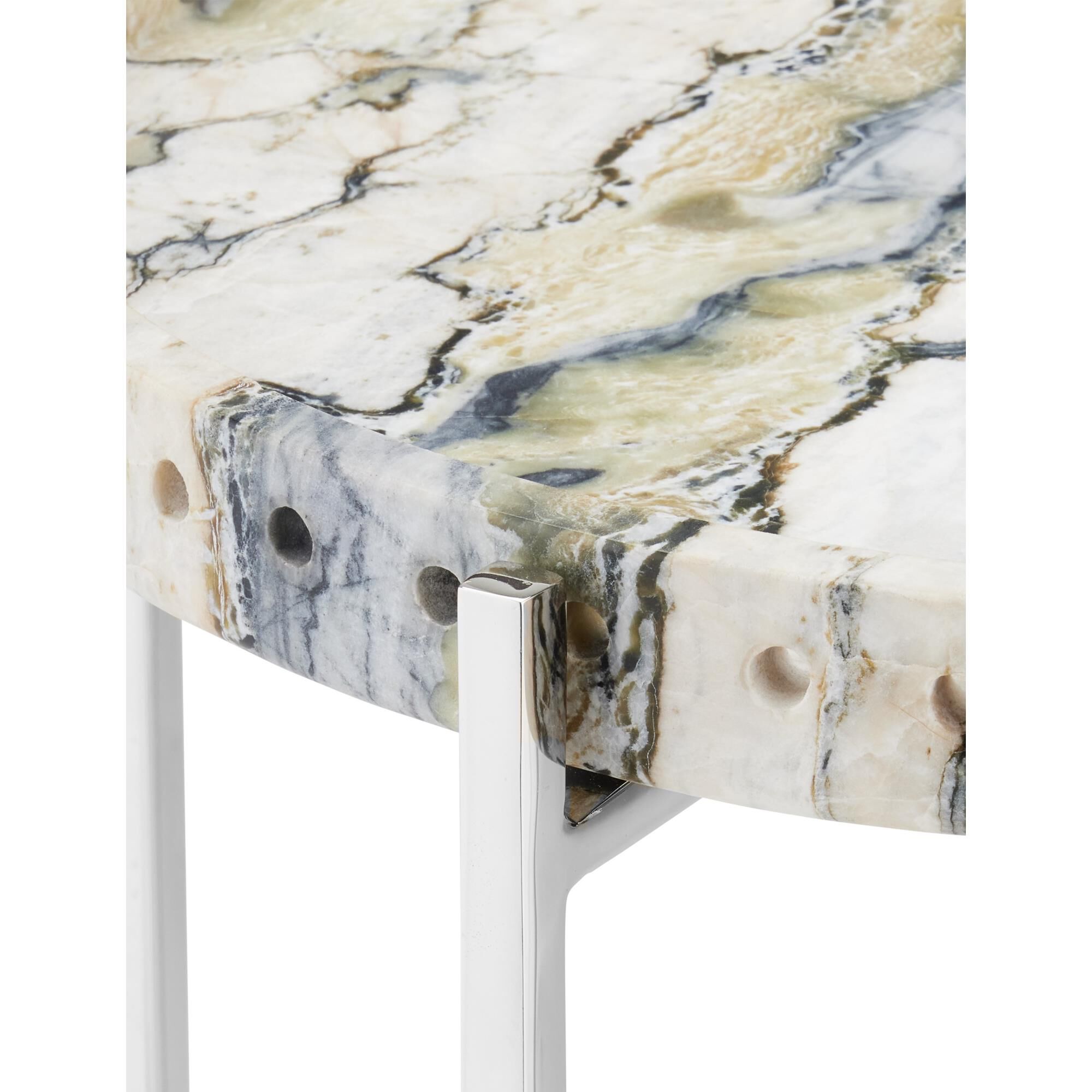 Freya Accent Table by Currey and Company
