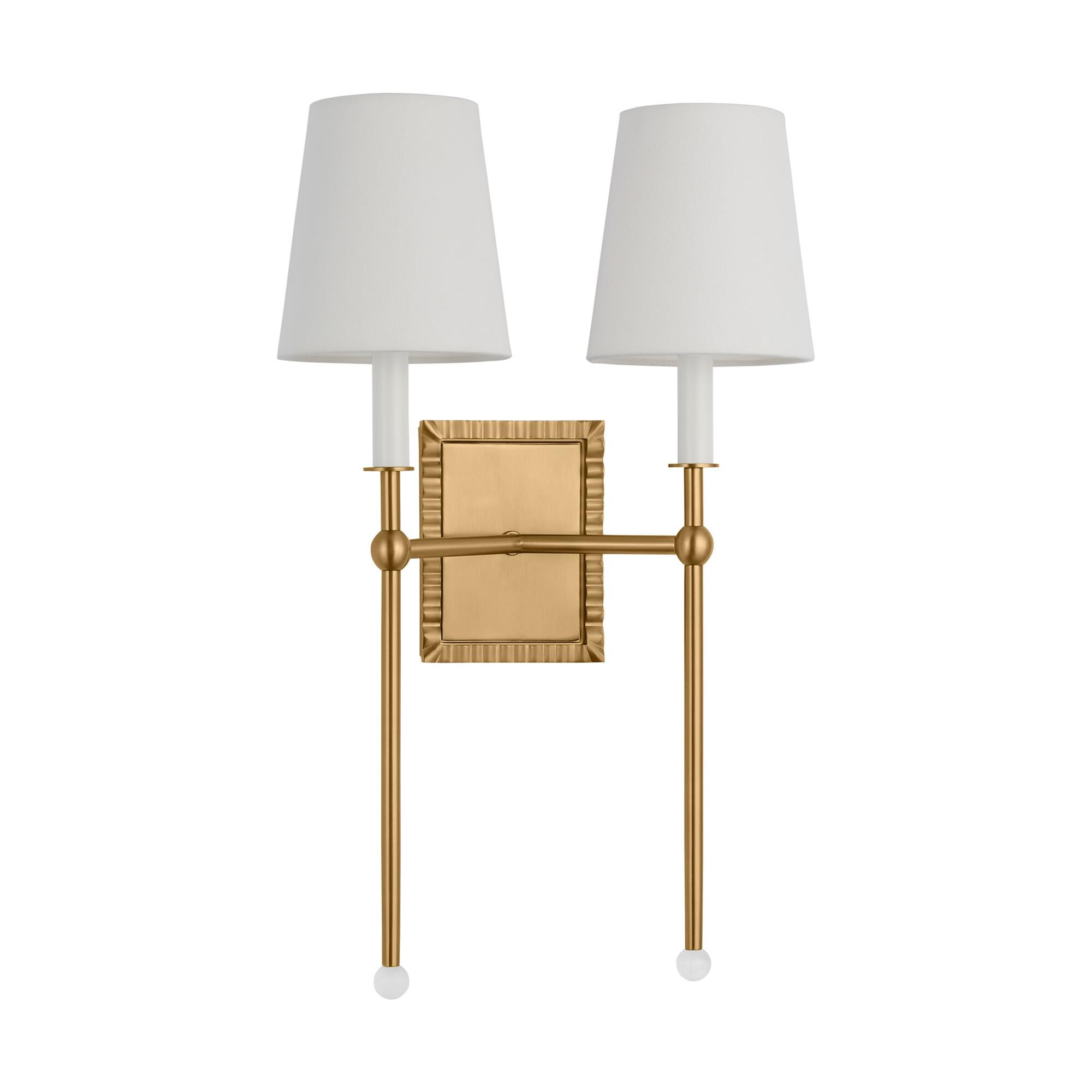 Alexa Hampton Baxley 21 Inch 2 Light Wall Sconce,