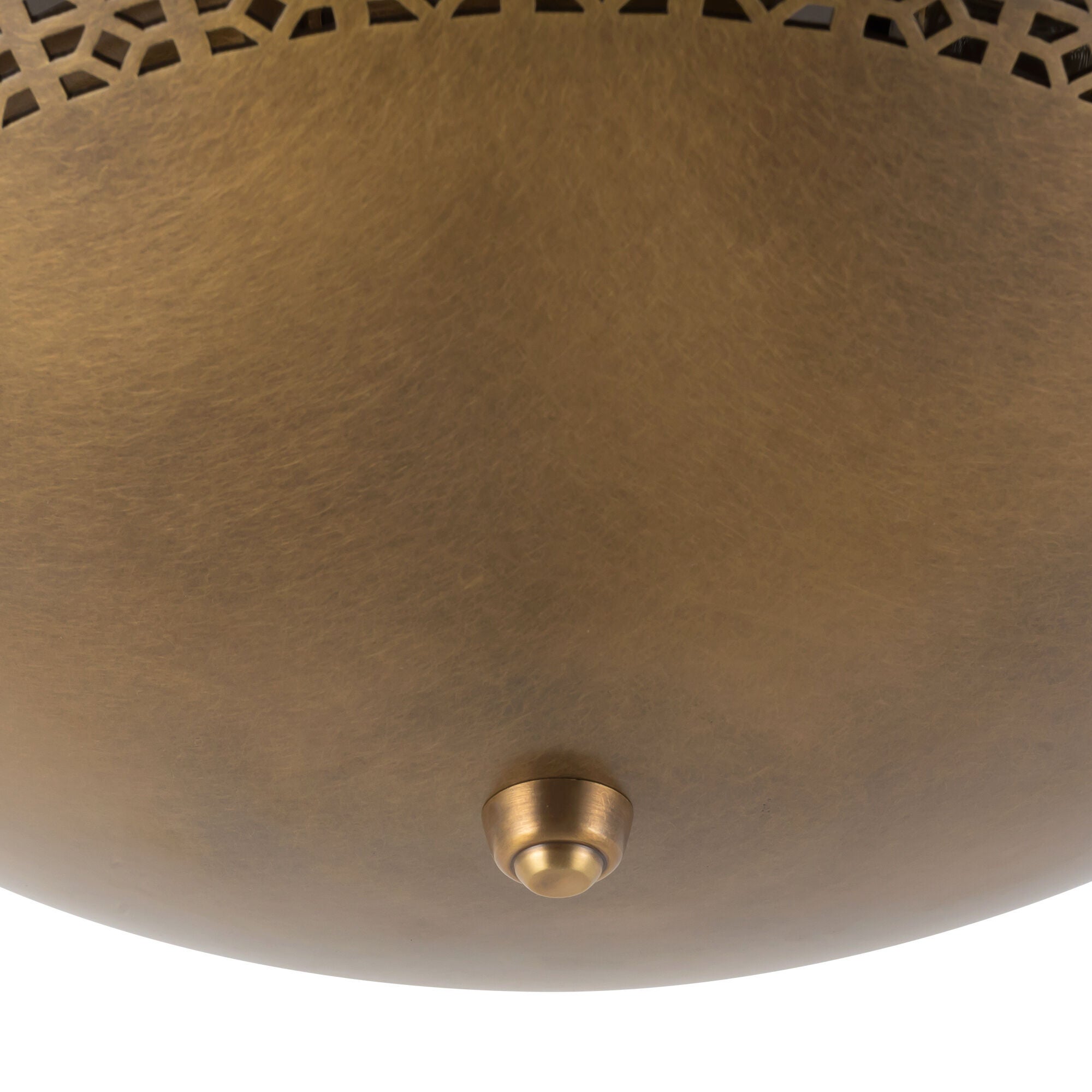 Peyton Fox Overland 18 Inch Semi Flush Mount,