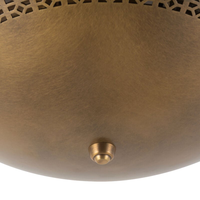Peyton Fox Overland 18 Inch Semi Flush Mount by Alora Lighting