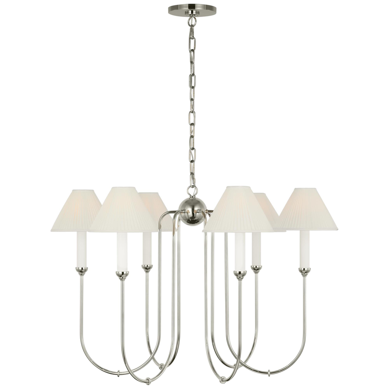 Amber Lewis Ingela 36 Inch Chandelier by Visual Comfort Signature Collection