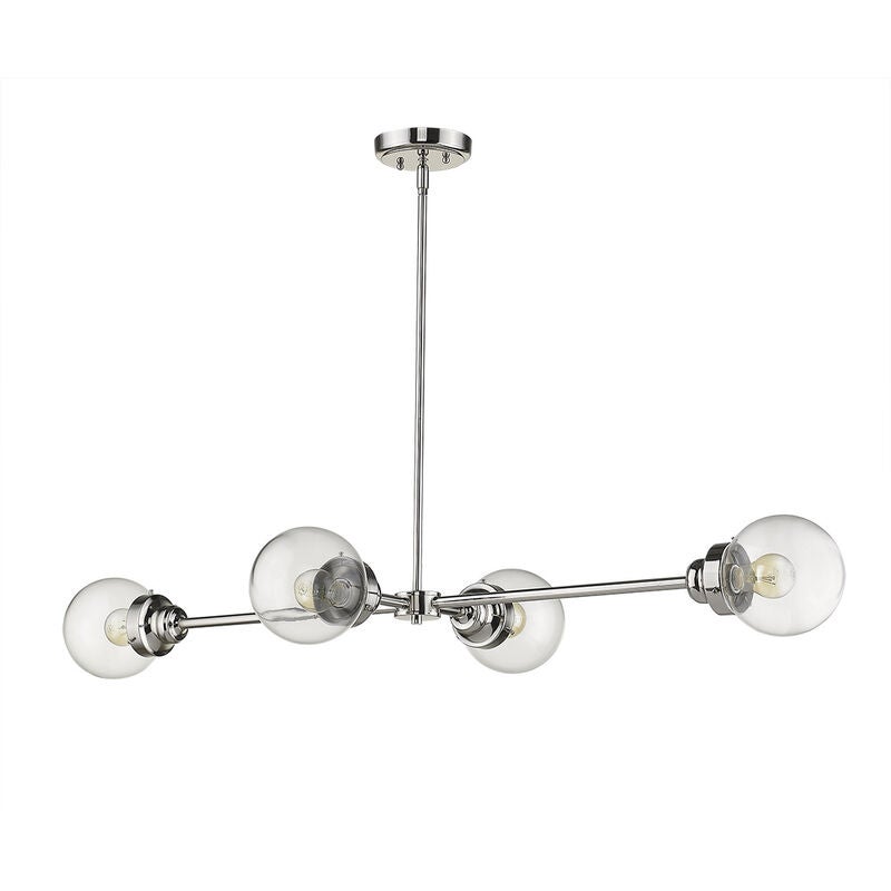 Portsmith 48 Inch 4 Light Linear Suspension Light by Acclaim Lighting